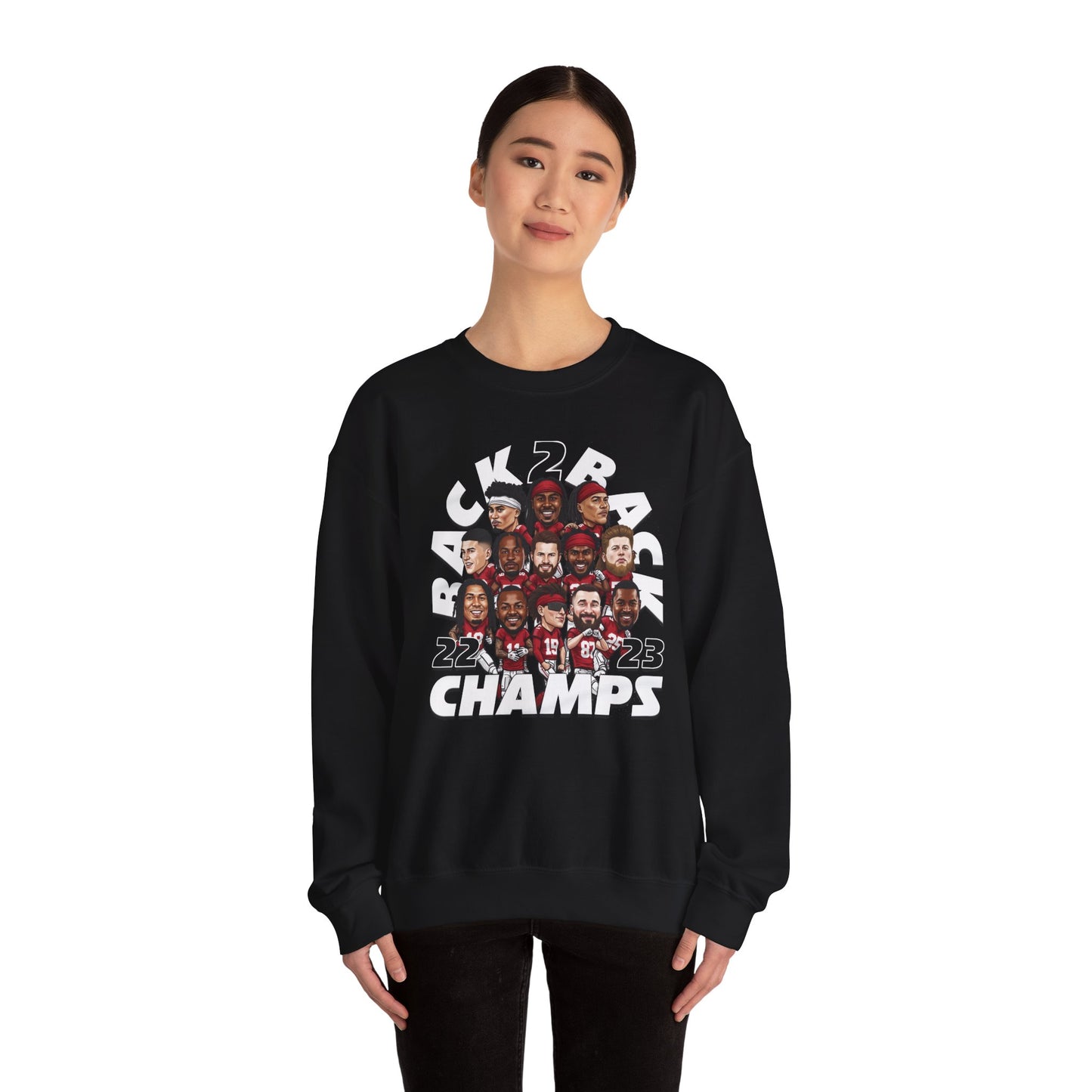 Chiefs Back 2 Back Champs Sweatshirt
