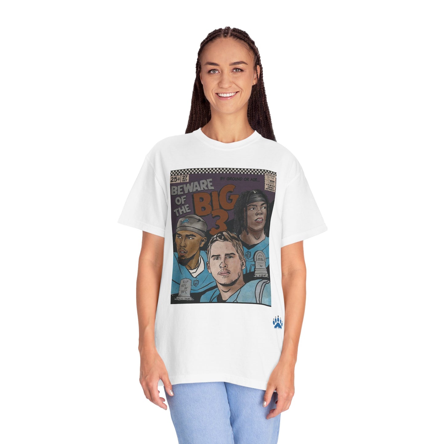 Detroit Triple Threat Premium T-shirt