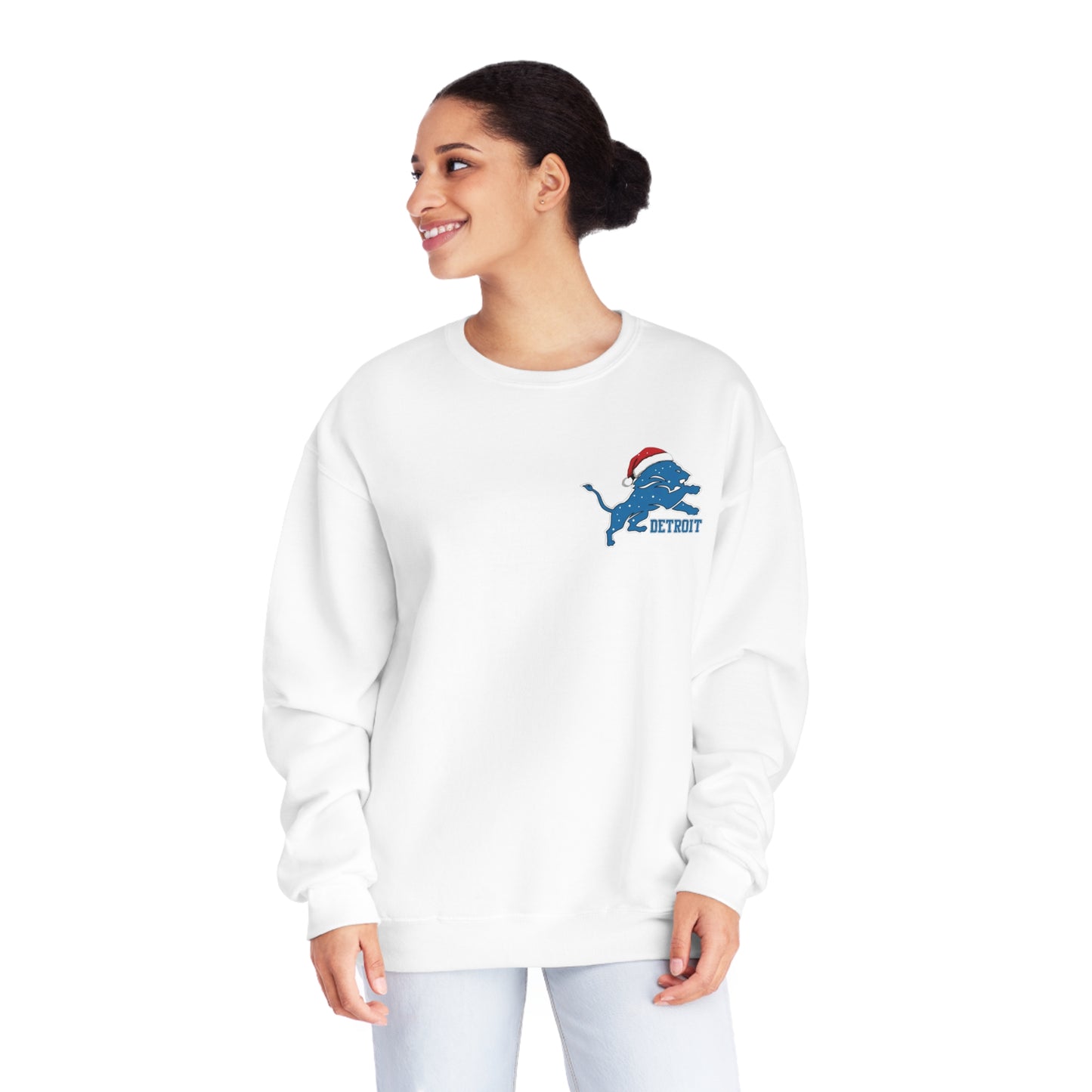 Lions Christmas Cheer Sweatshirt – Roar Through the Holidays