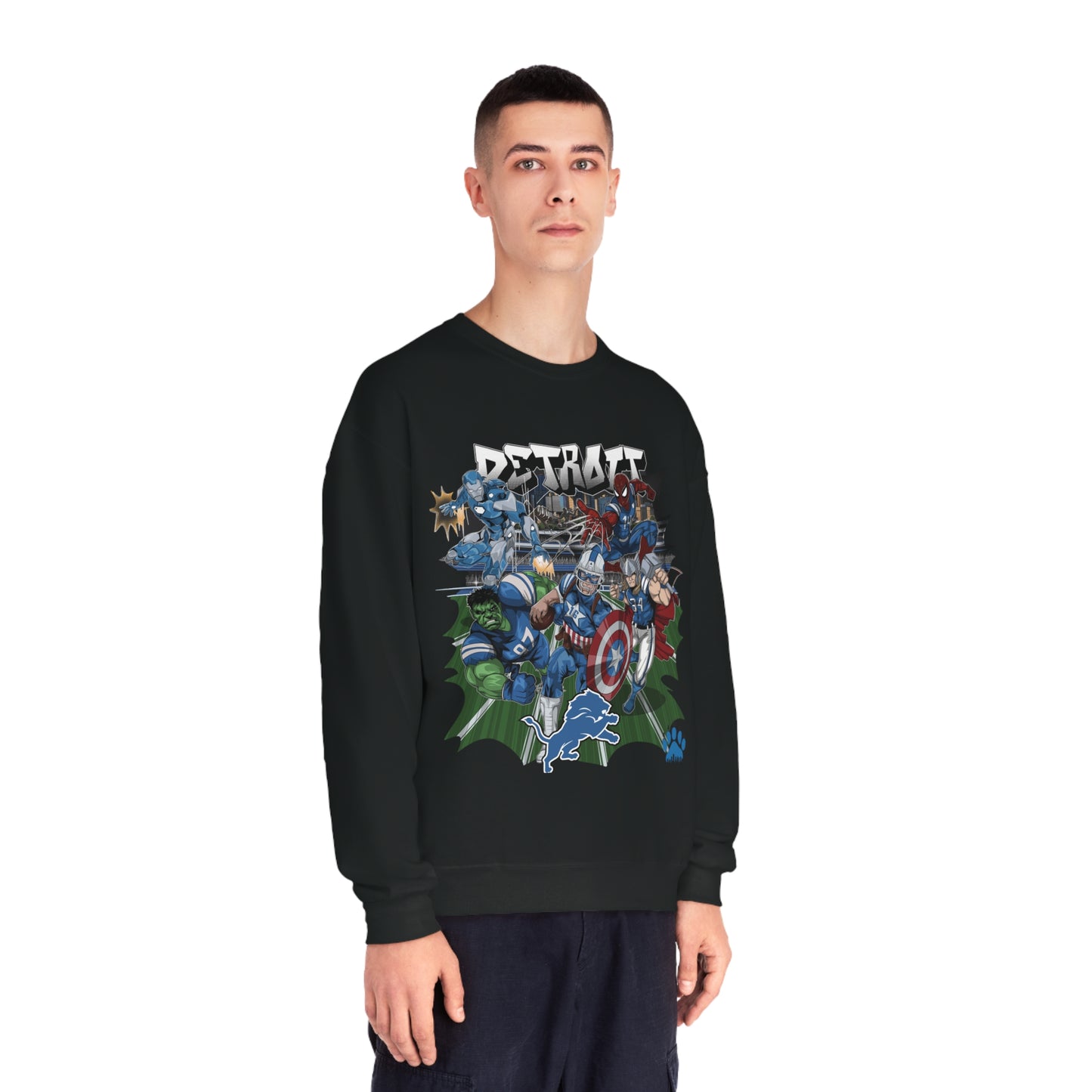 Detroit Marvel Sweatshirt – Motor City Heroes Edition