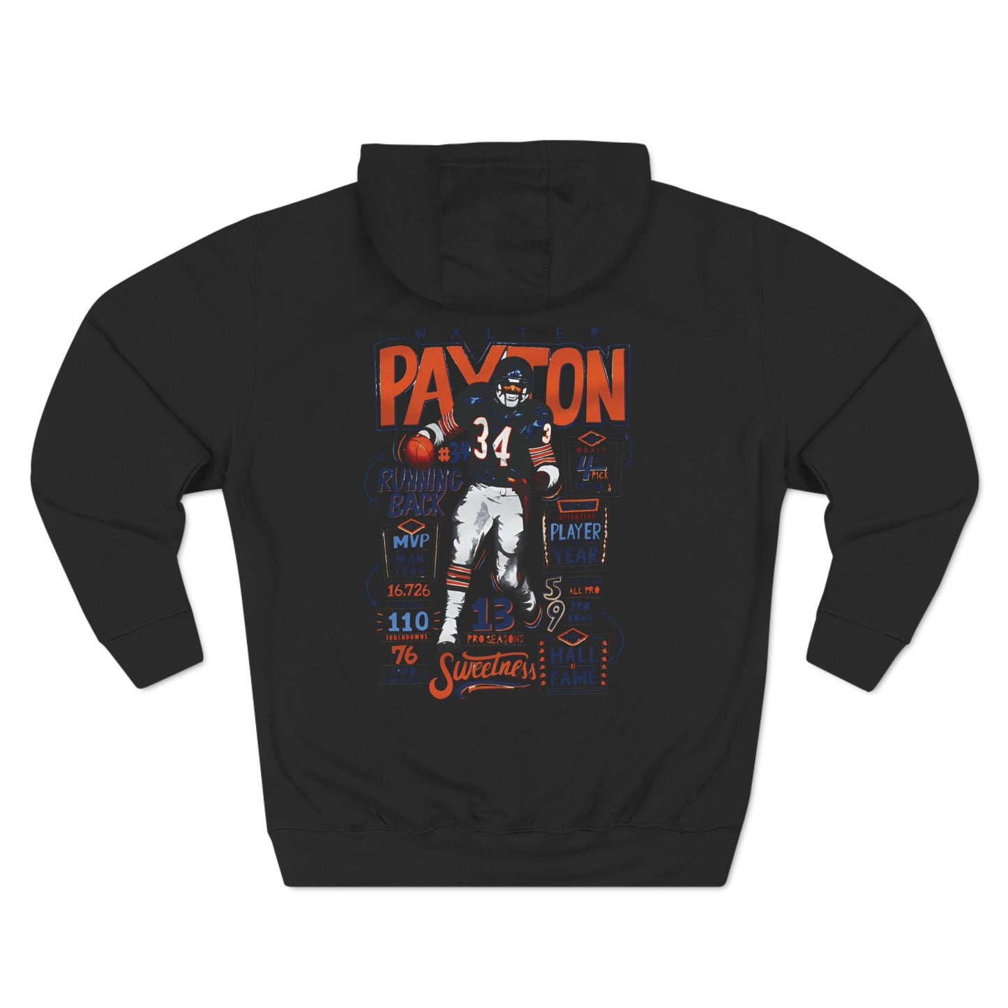 Walter Payton Signature Hoodie – Bears Legend Edition