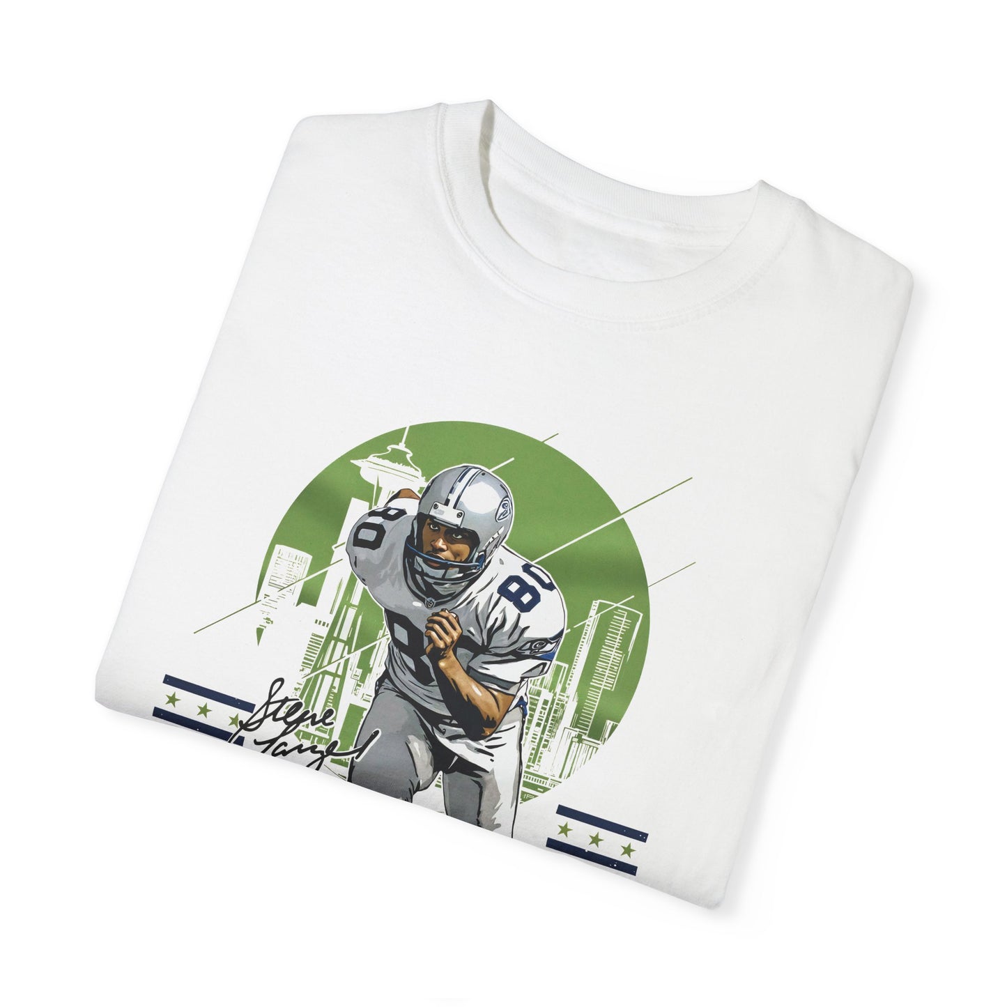Steve Largent Signature Premium T-shirt