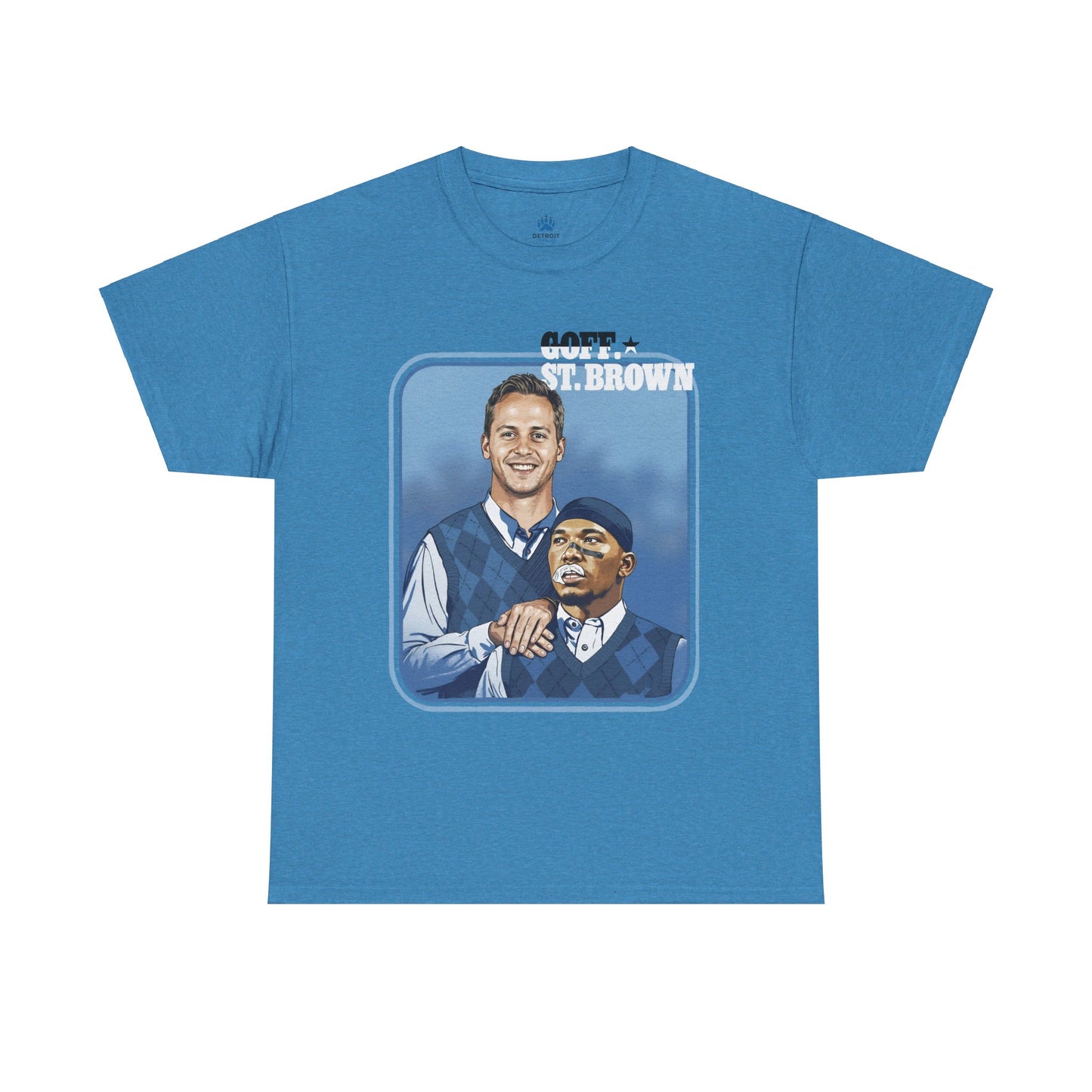 Goff & St. Brown Dynamic Duo T-shirt
