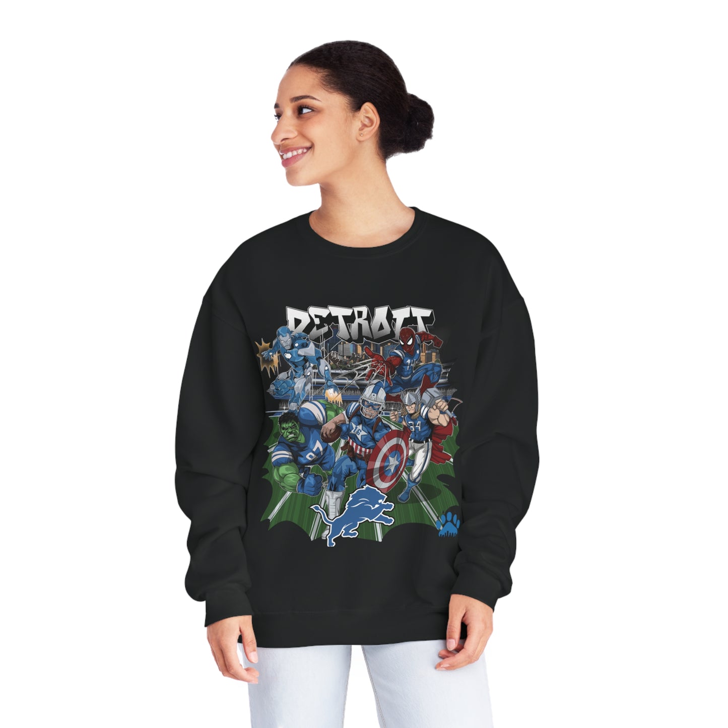 Detroit Marvel Sweatshirt – Motor City Heroes Edition