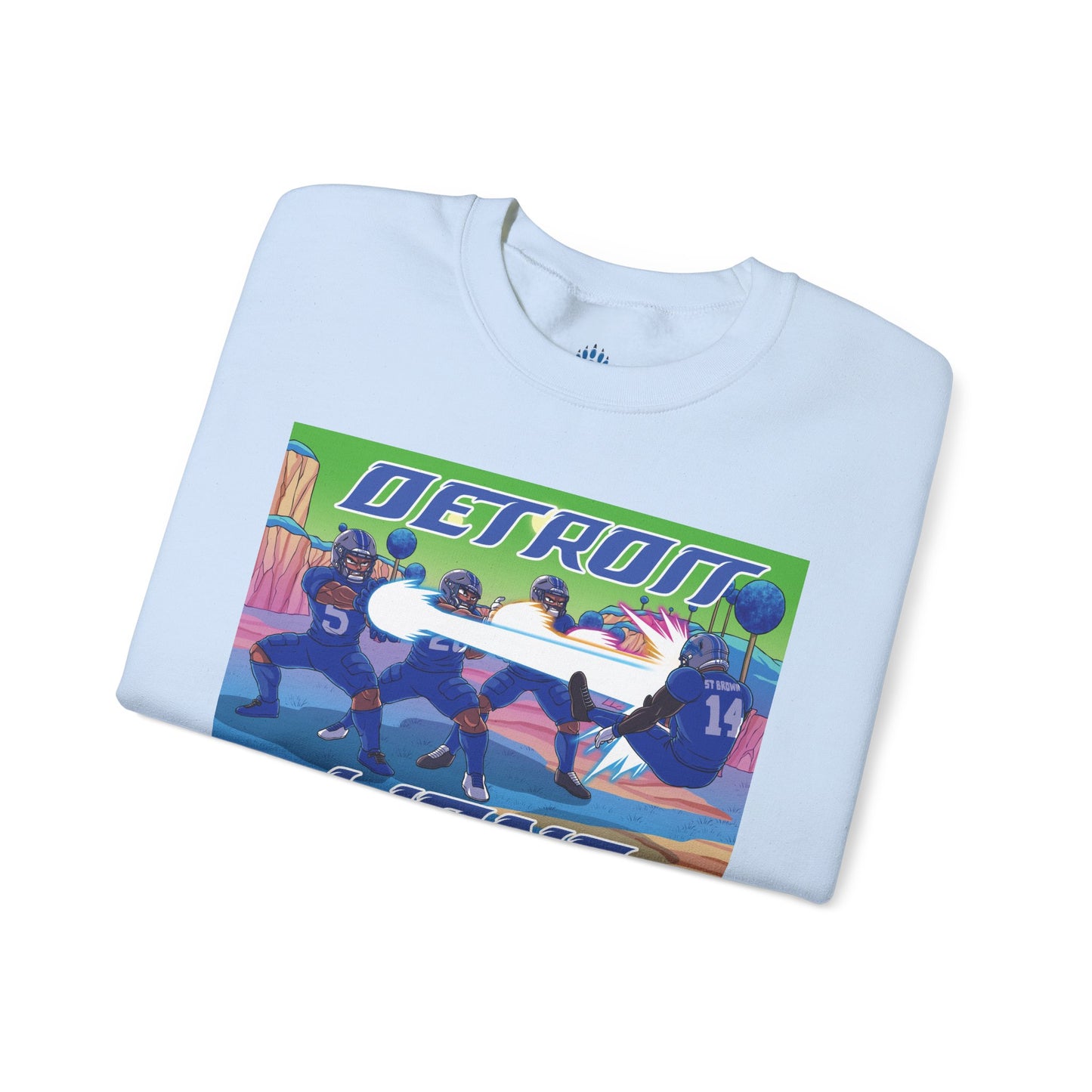 Detroit Lions Saiyan Strength Sweatshirt