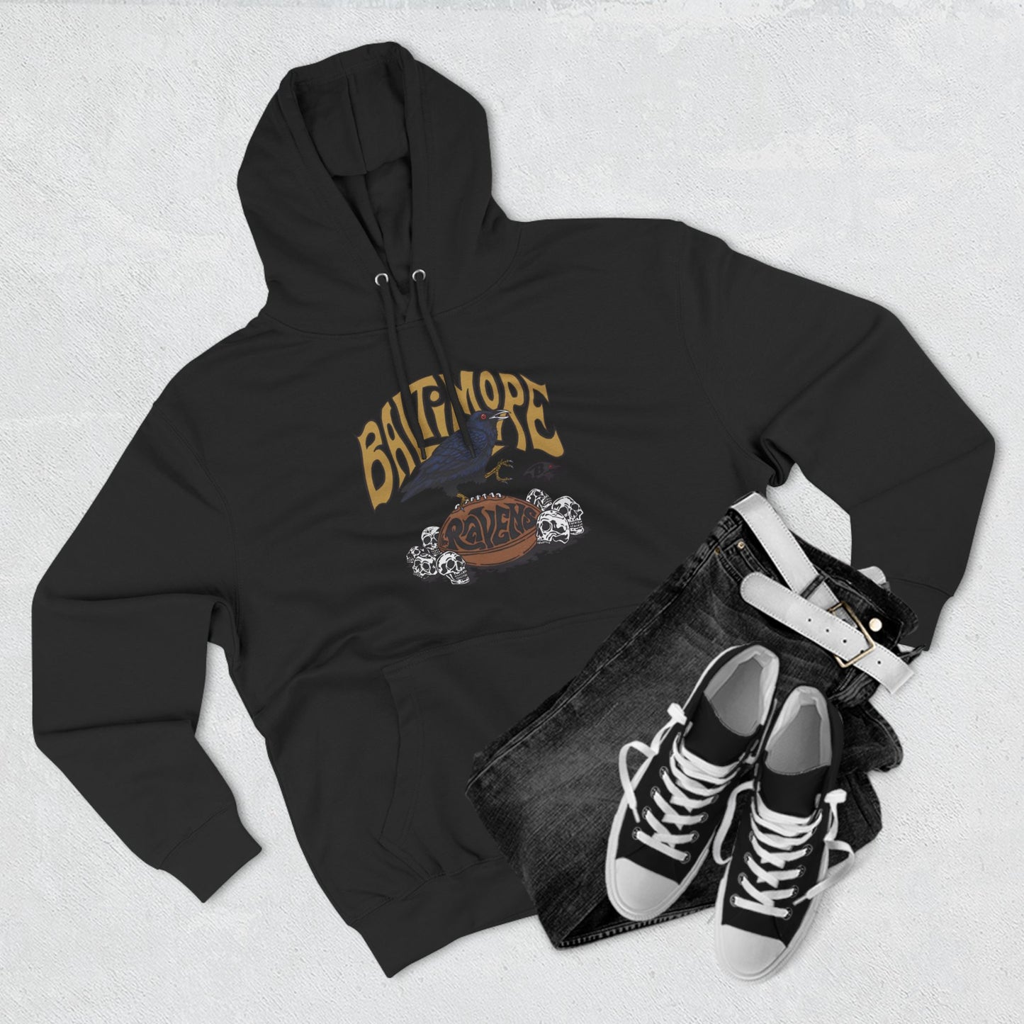 Action Jackson Hoodie – Ravens Edition