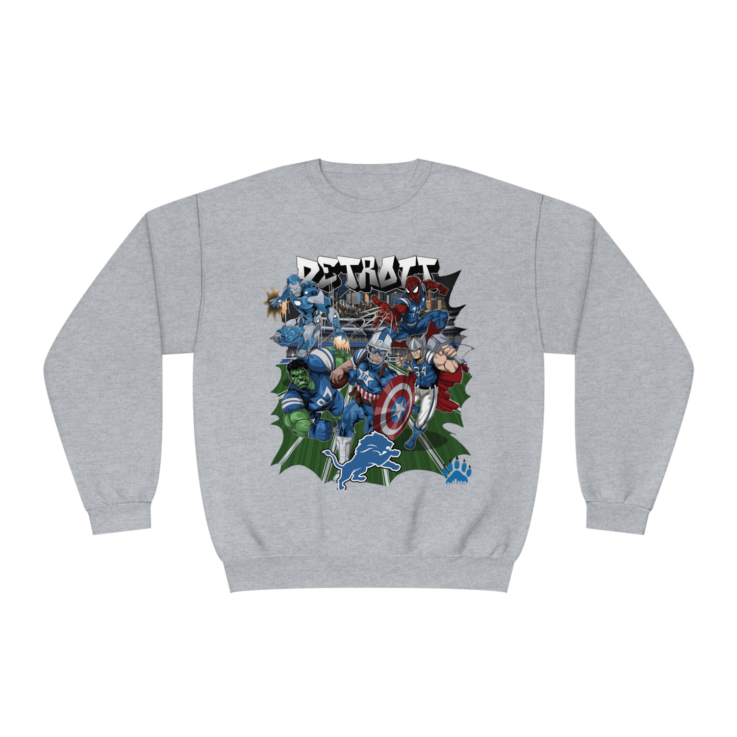 Detroit Marvel Sweatshirt – Motor City Heroes Edition