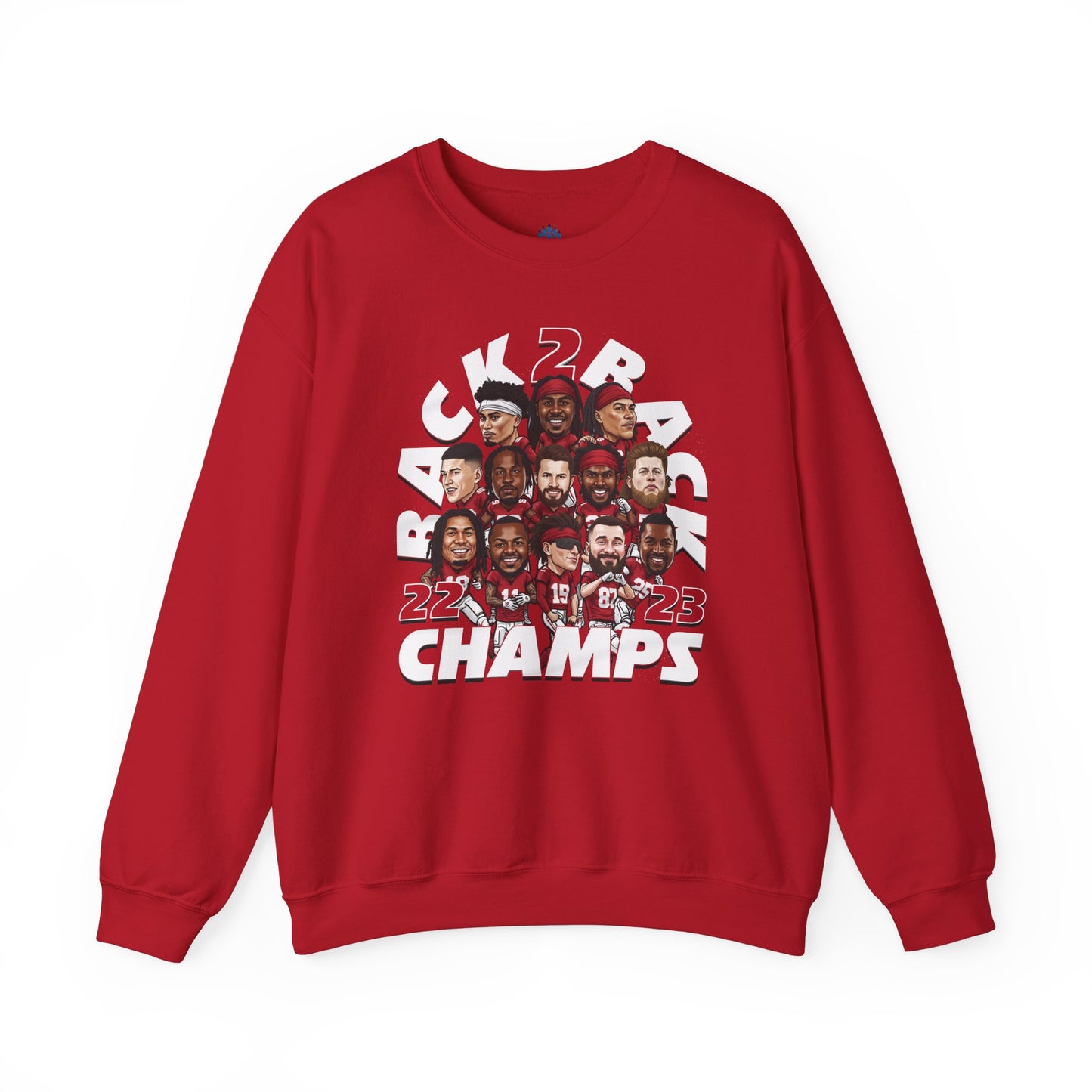 Chiefs Back 2 Back Champs Sweatshirt