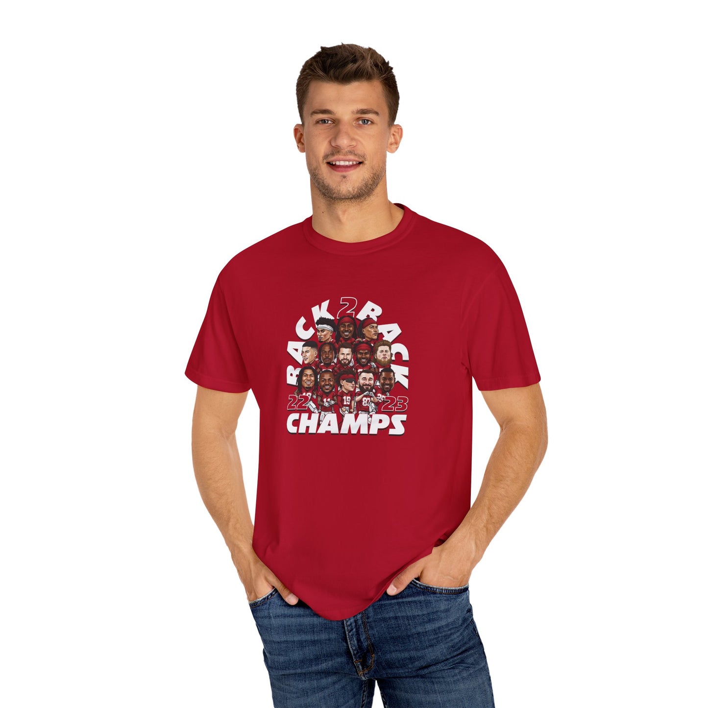 Chiefs Back 2 Back Champions Premium T-shirt