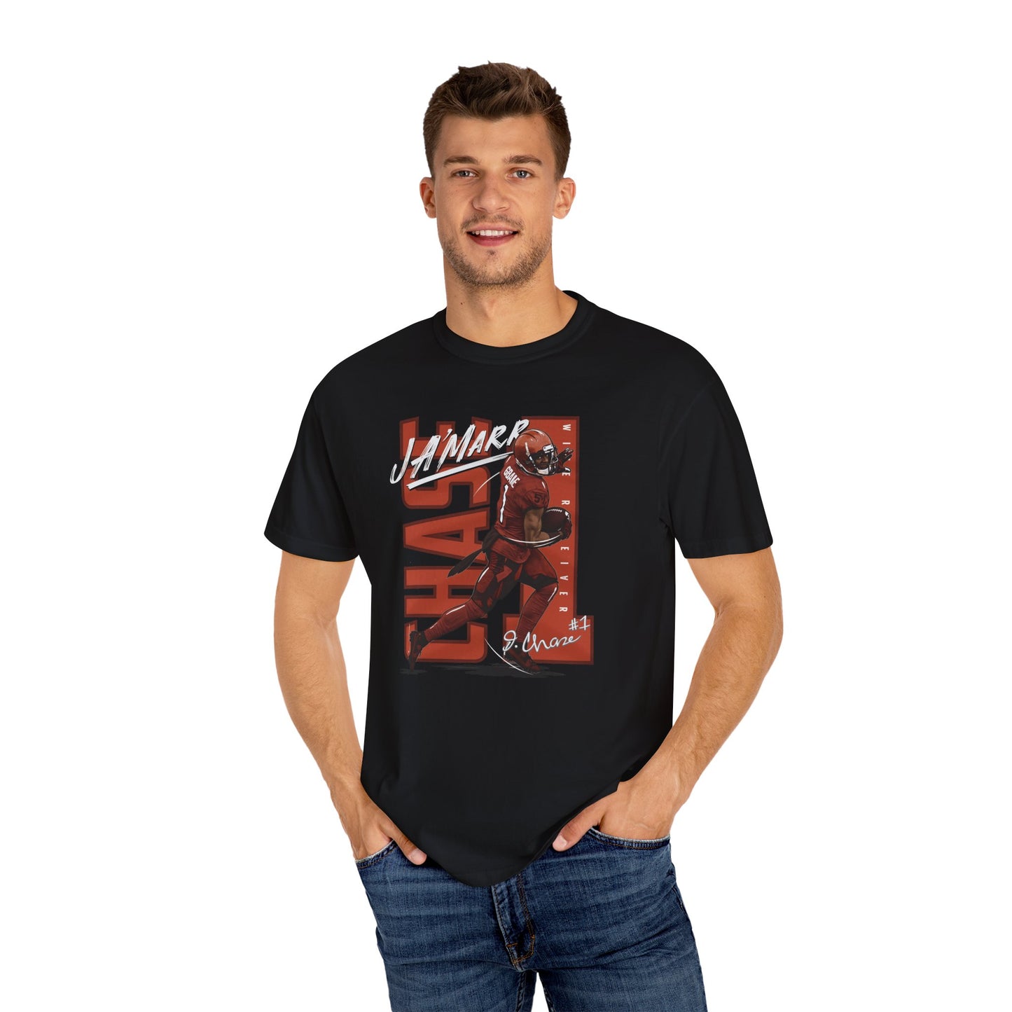 Ja'Marr Chase Signature Premium T-shirt