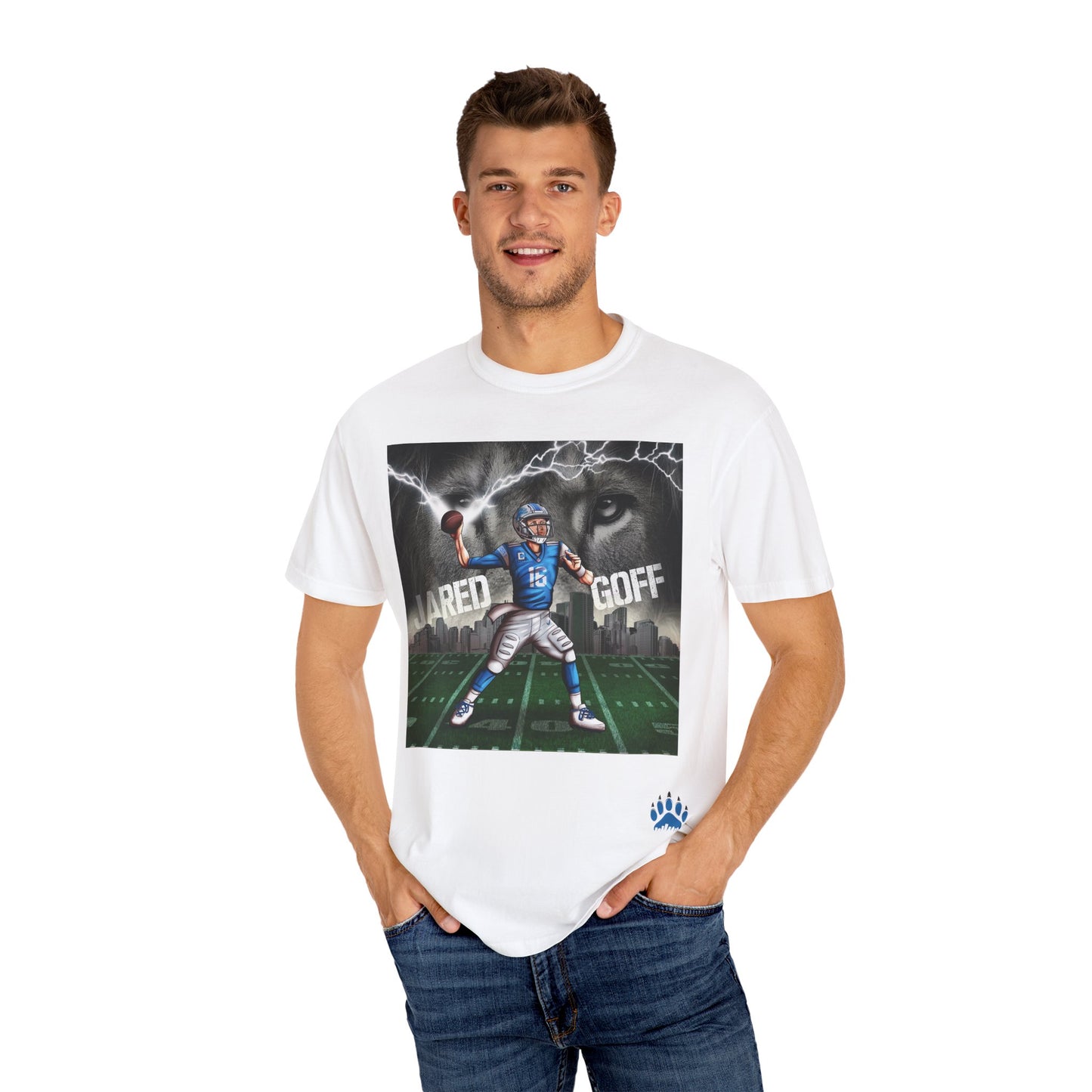 Jared Goff Icon Premium T-shirt