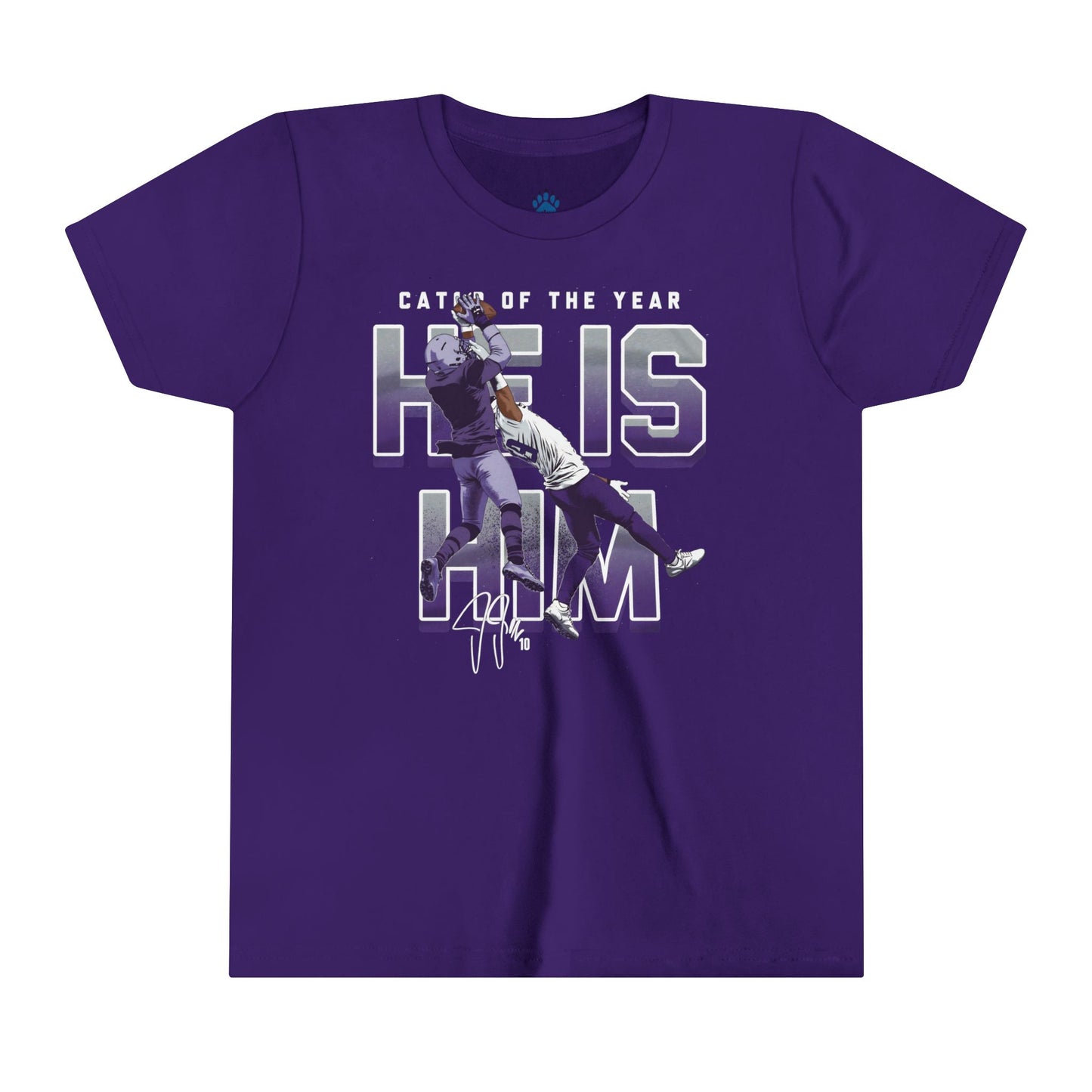 JJ "He Is Him" Youth T-shirt