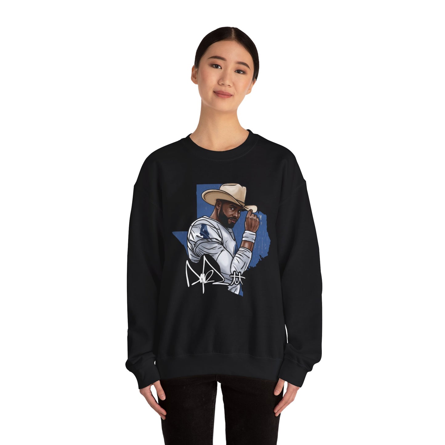 Dak Prescott Sweatshirt – Cowboys Star Edition