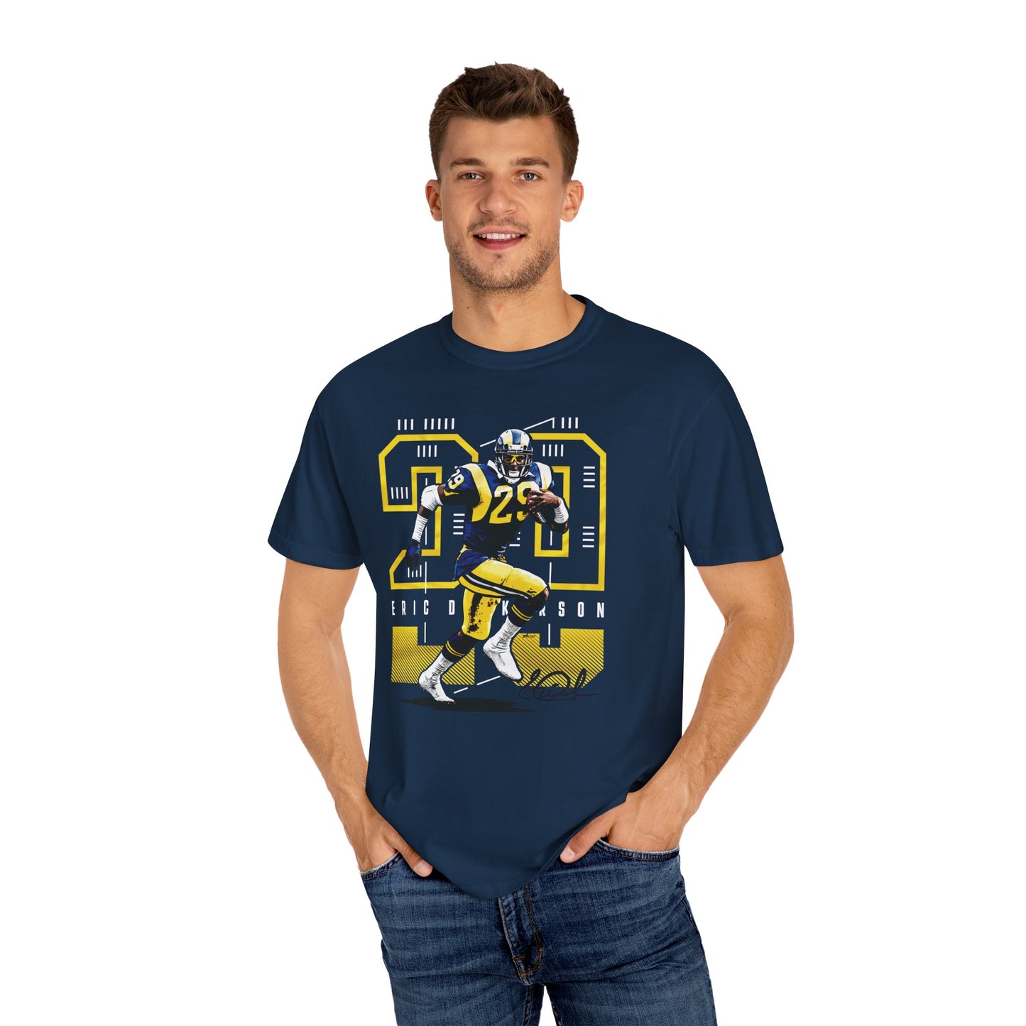 Eric Dickerson Signature Premium T-shirt