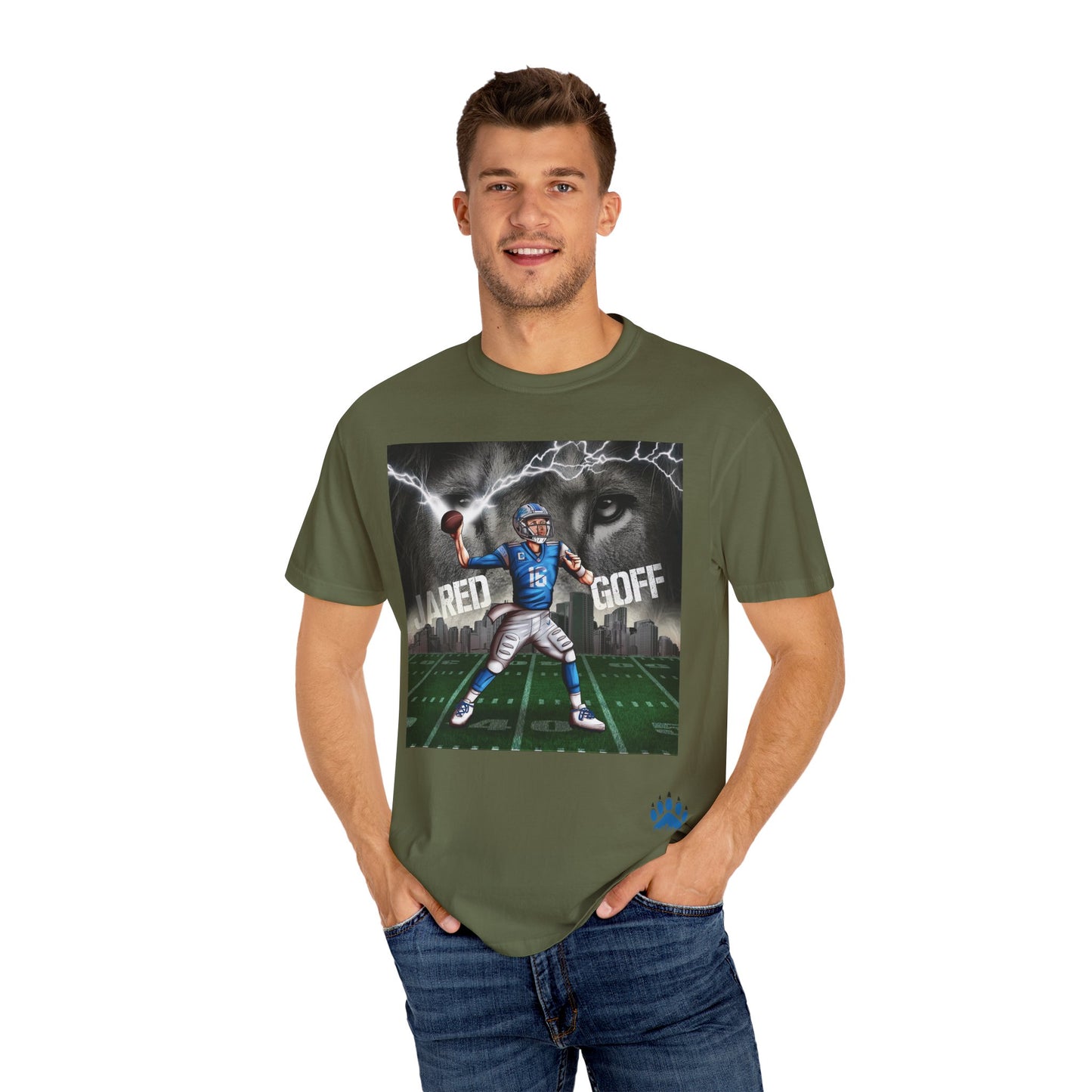 Jared Goff Icon Premium T-shirt