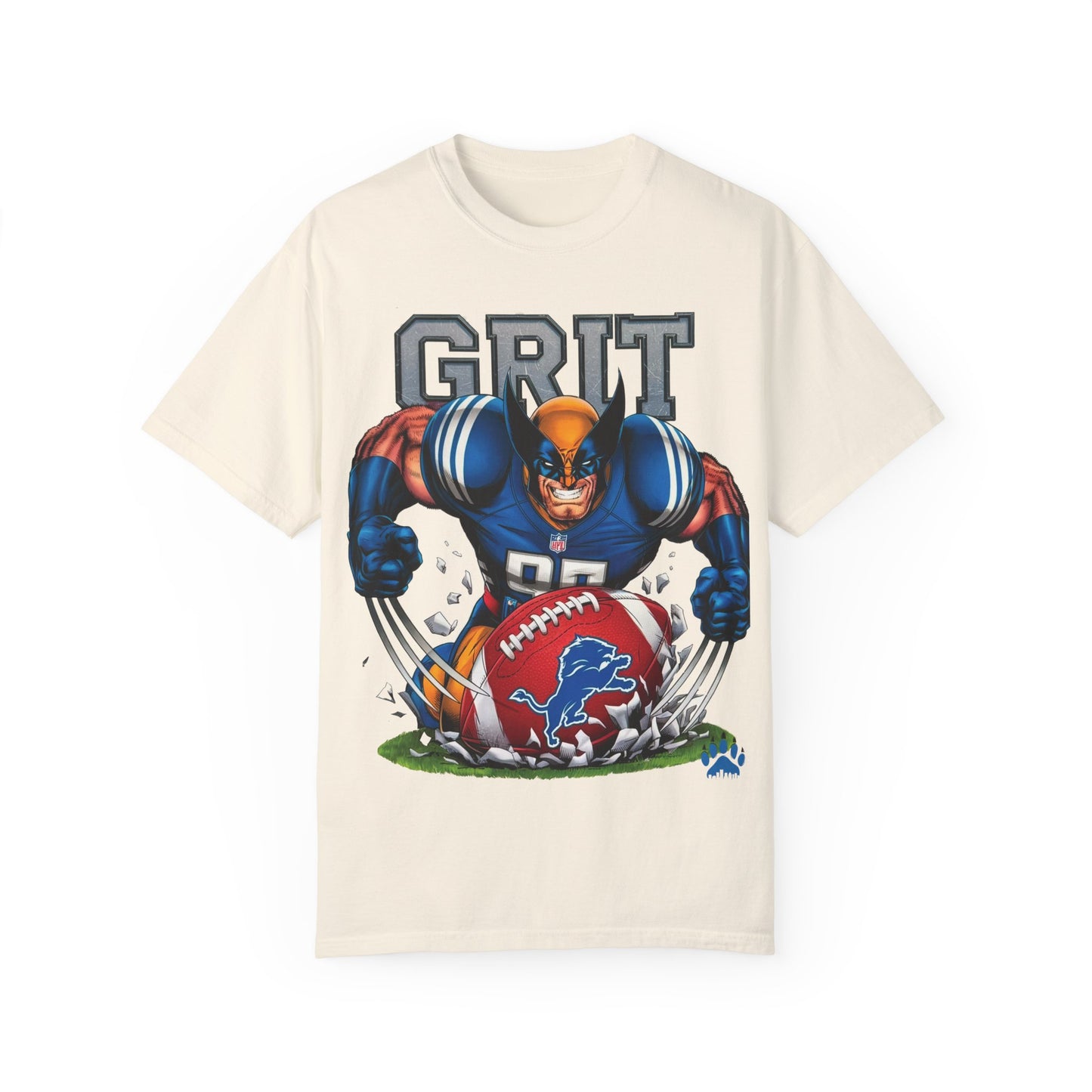 Detroit Lions Wolverine Grit Premium T-shirt