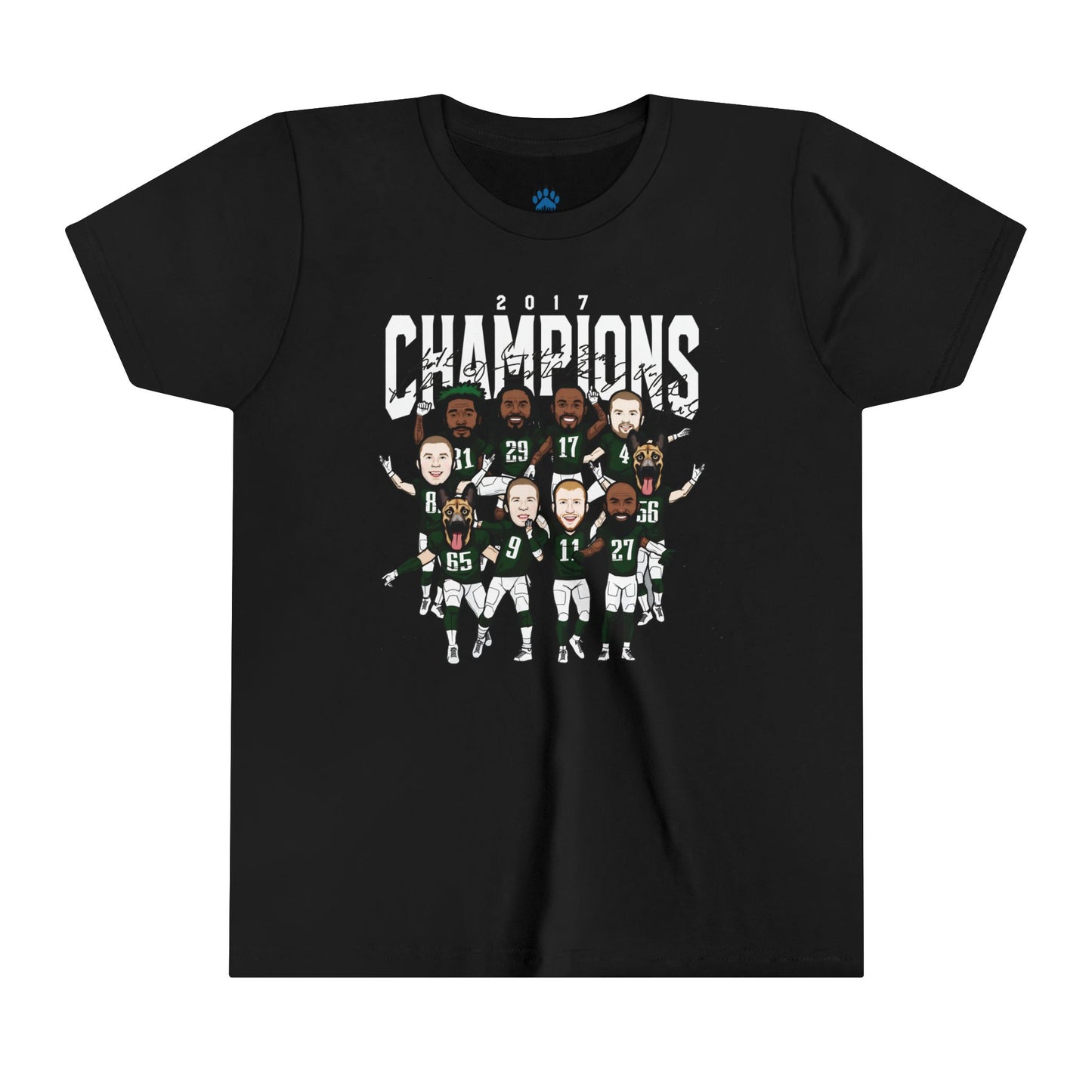 2017 Eagles Champions Youth T-shirt