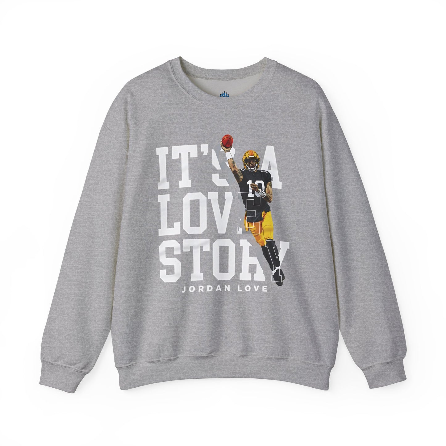 It’s a Love Story Sweatshirt – Jordan Love Packers Edition