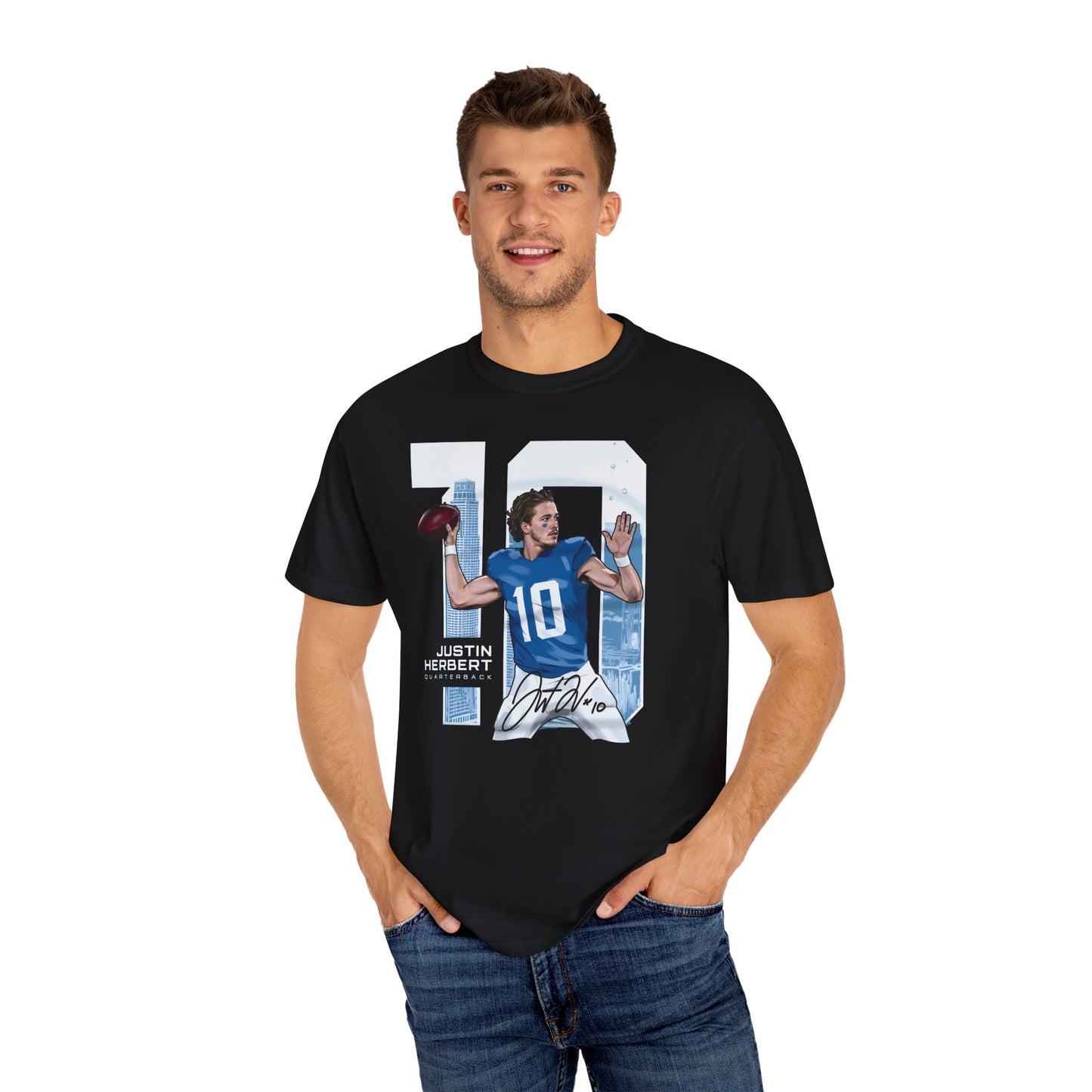 Justin Herbert Signature Premium T-shirt