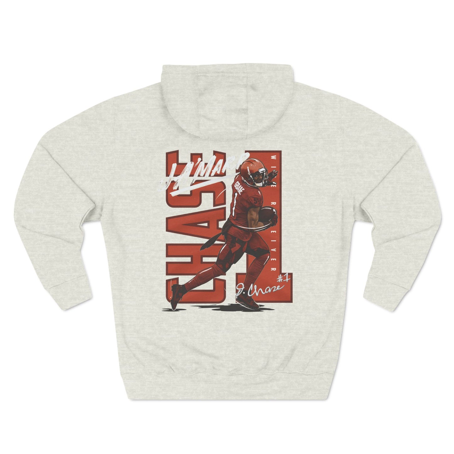 Jamar Chase Signature Hoodie – Bengals Edition