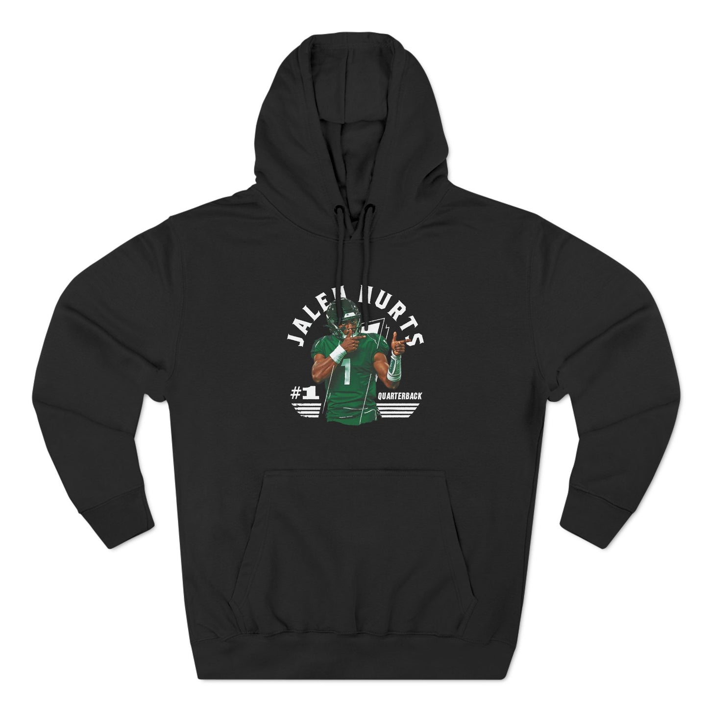 Eagles Triple Threat Hoodie – Hurts, Brown, and Smith Edition