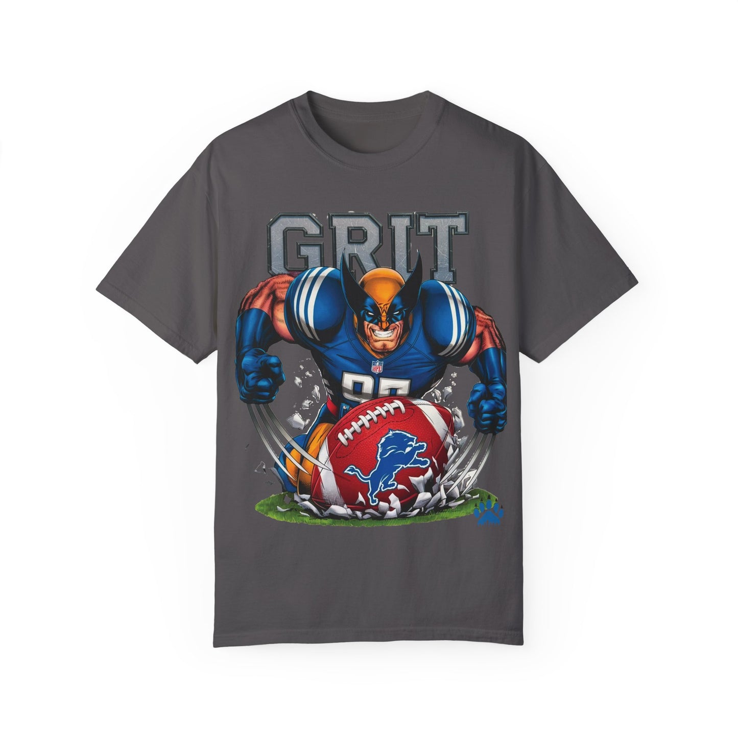 Detroit Lions Wolverine Grit Premium T-shirt