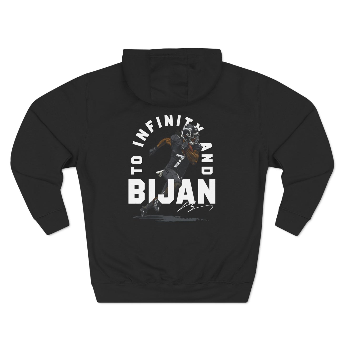 Bijan Robinson Signature Hoodie – Falcons Edition