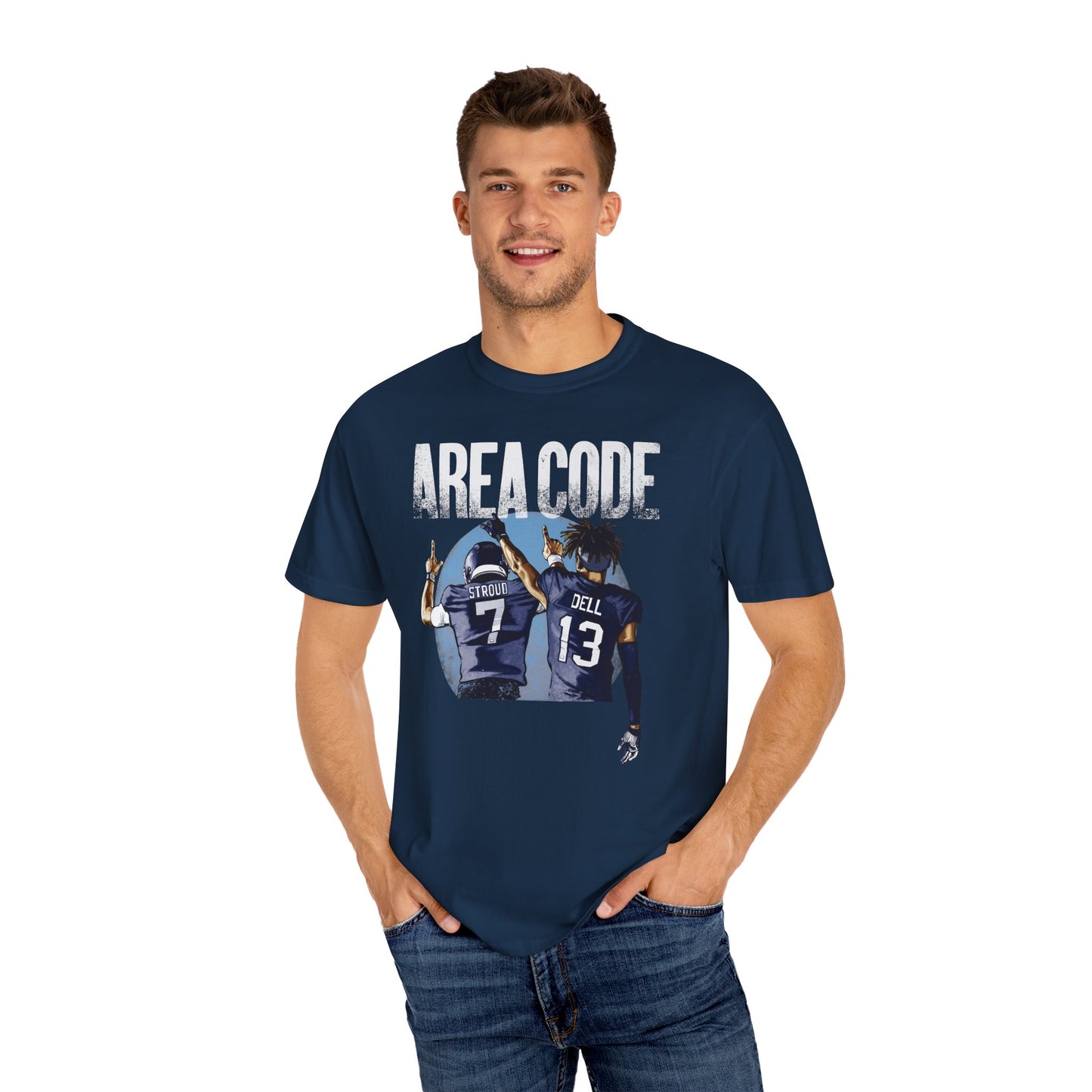 Texans 713 Area Code Premium T-shirt