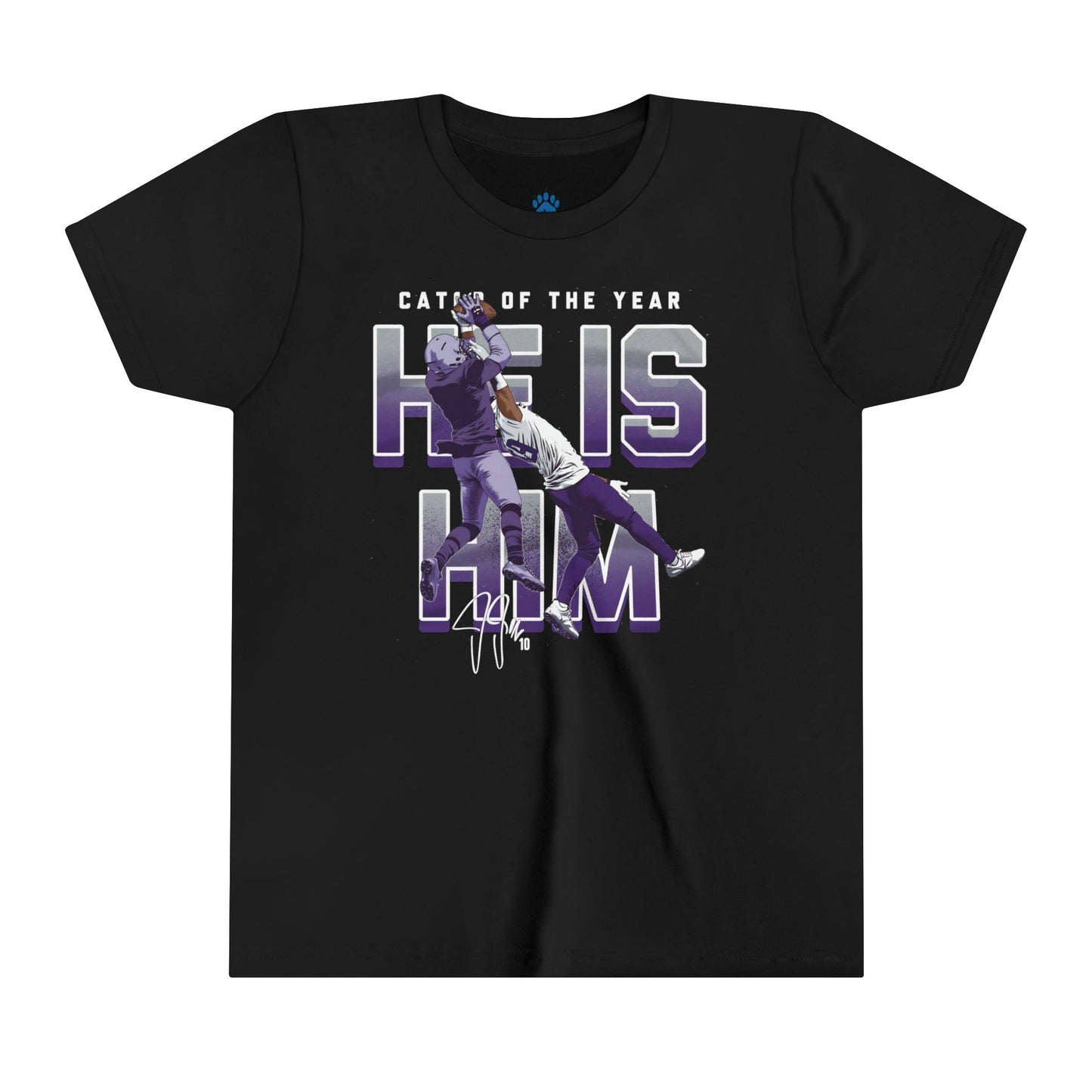 JJ "He Is Him" Youth T-shirt