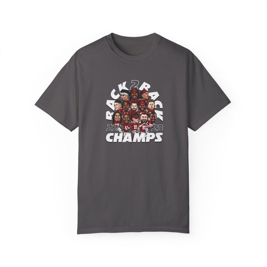 Chiefs Back 2 Back Champions Premium T-shirt