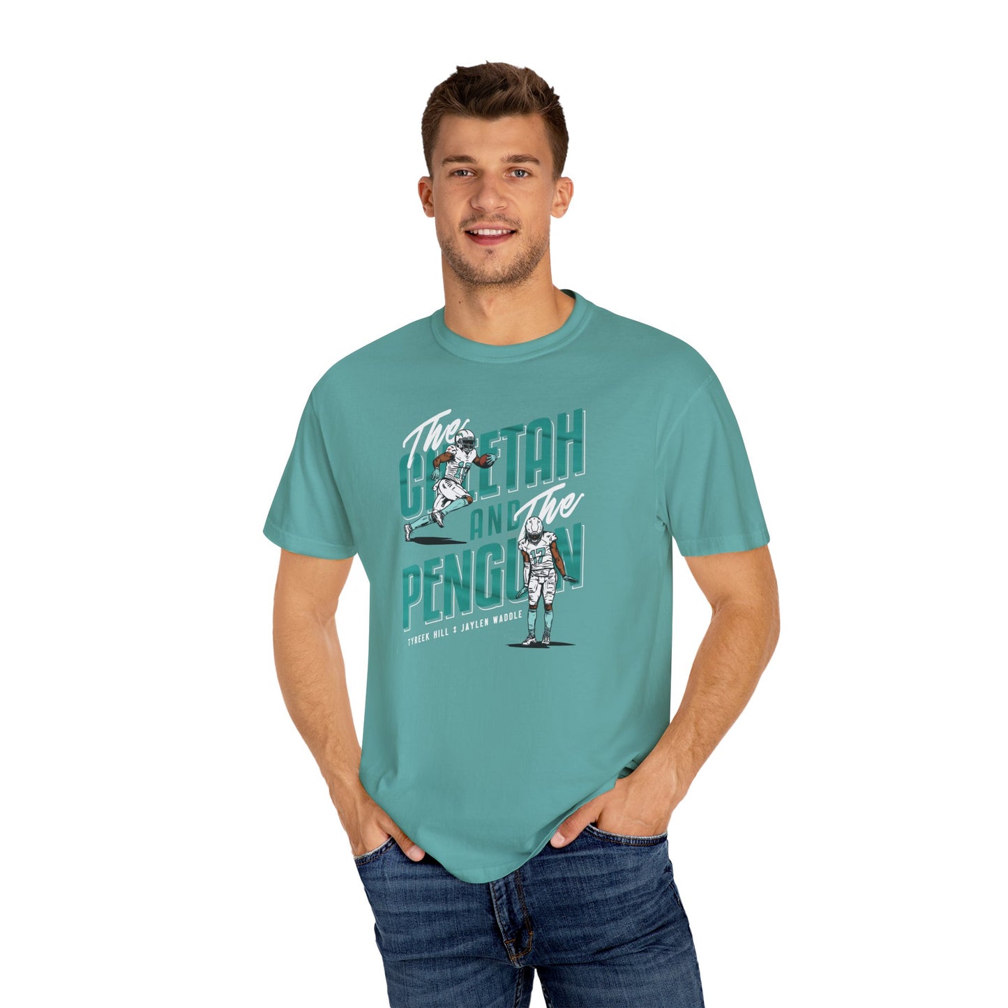 Tyreek & Waddle Dynamic Duo Premium T-shirt
