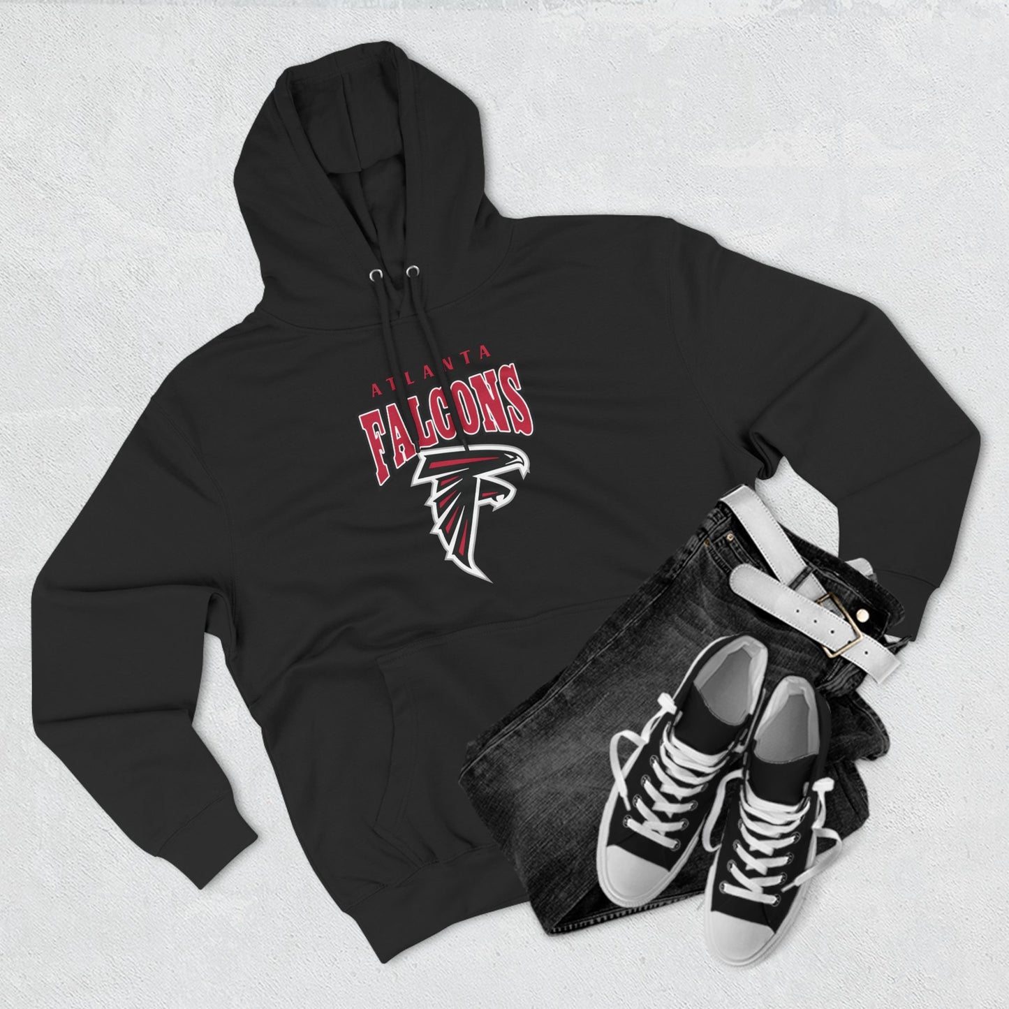 Bijan Robinson Signature Hoodie – Falcons Edition