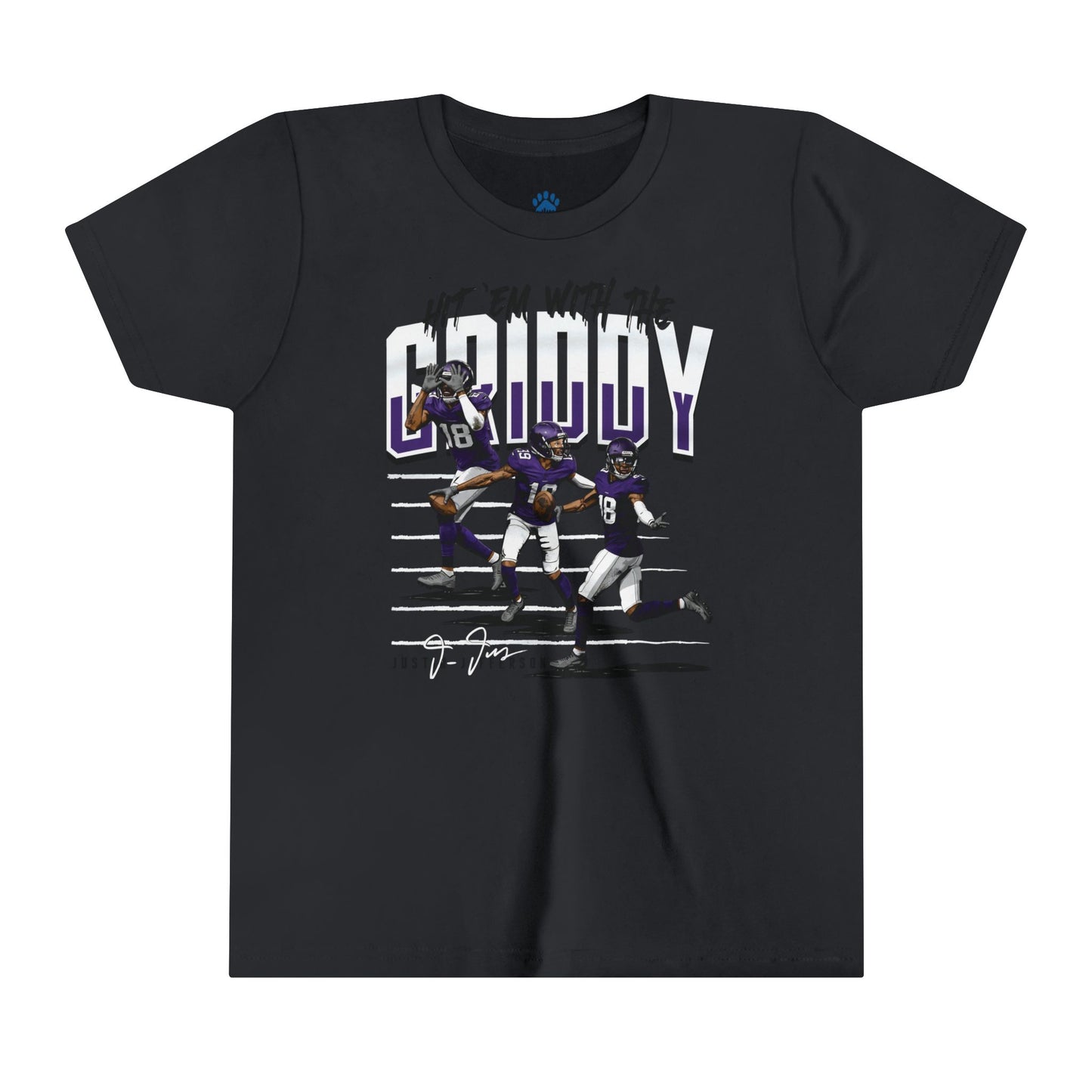 JJ Griddy King Youth T-shirt