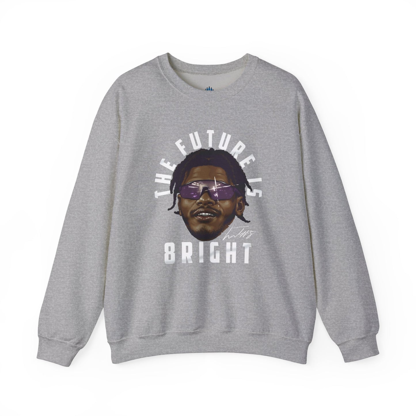 The Future Is Bright Sweatshirt – Lamar Jackson Ravens Edition