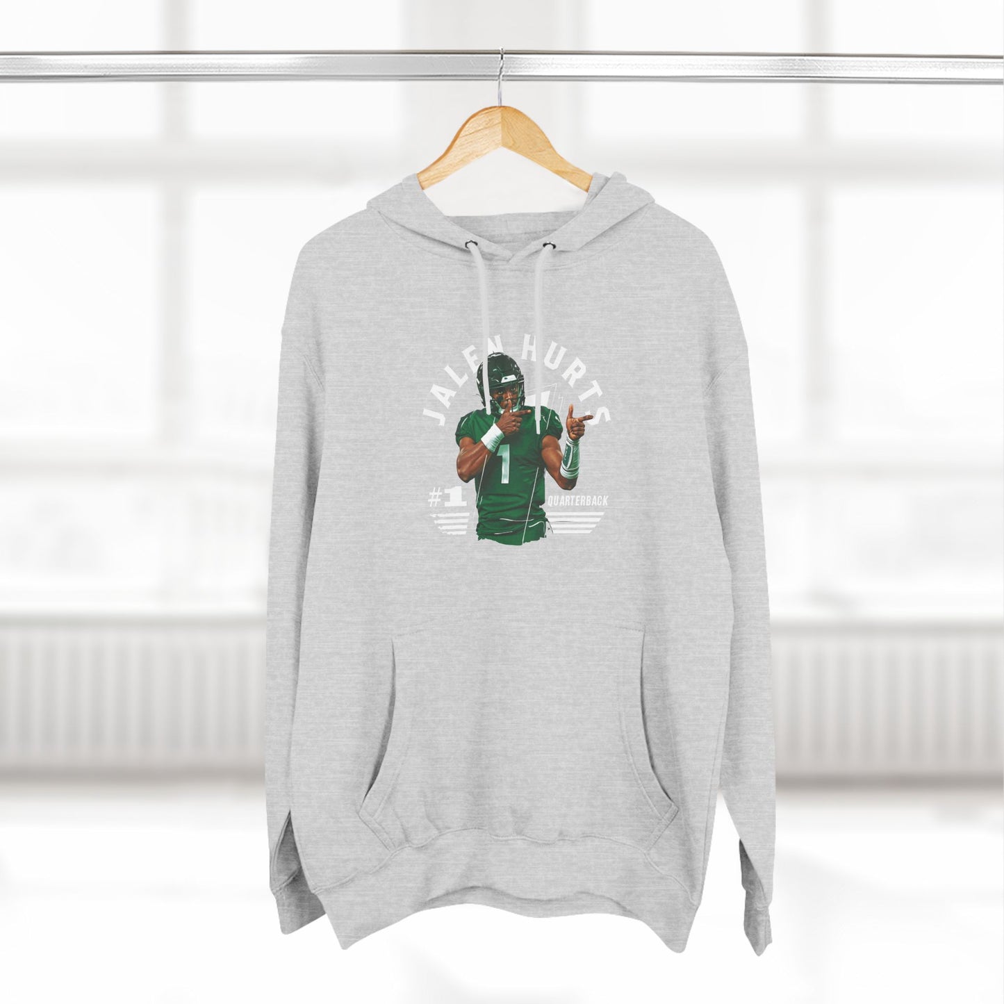 Eagles Triple Threat Hoodie – Hurts, Brown, and Smith Edition