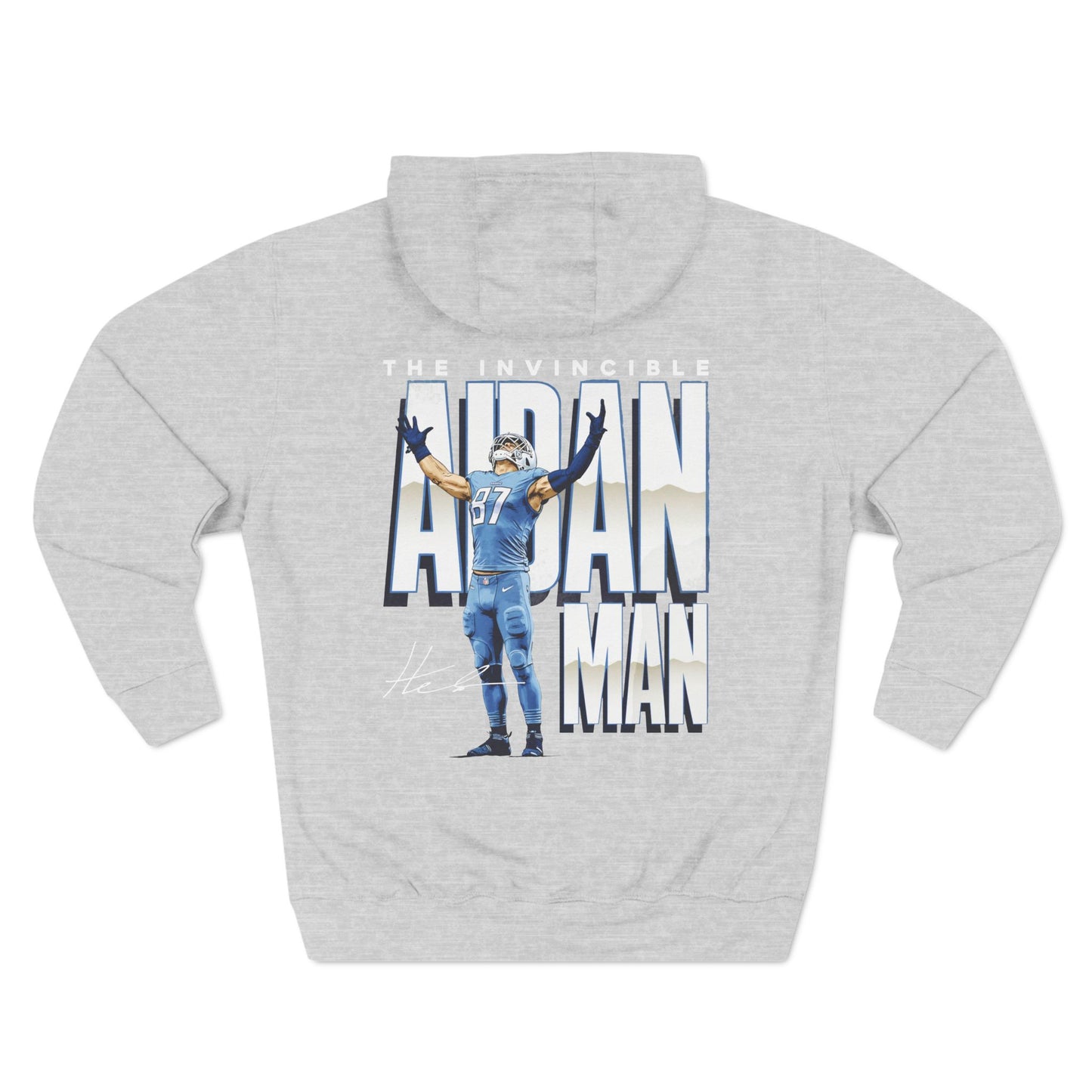 Aidan Hutchinson Signature Hoodie – Lions Edition