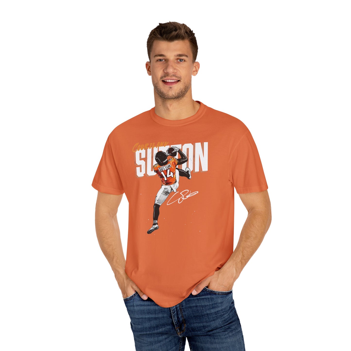 Courtland Sutton Signature Premium T-shirt