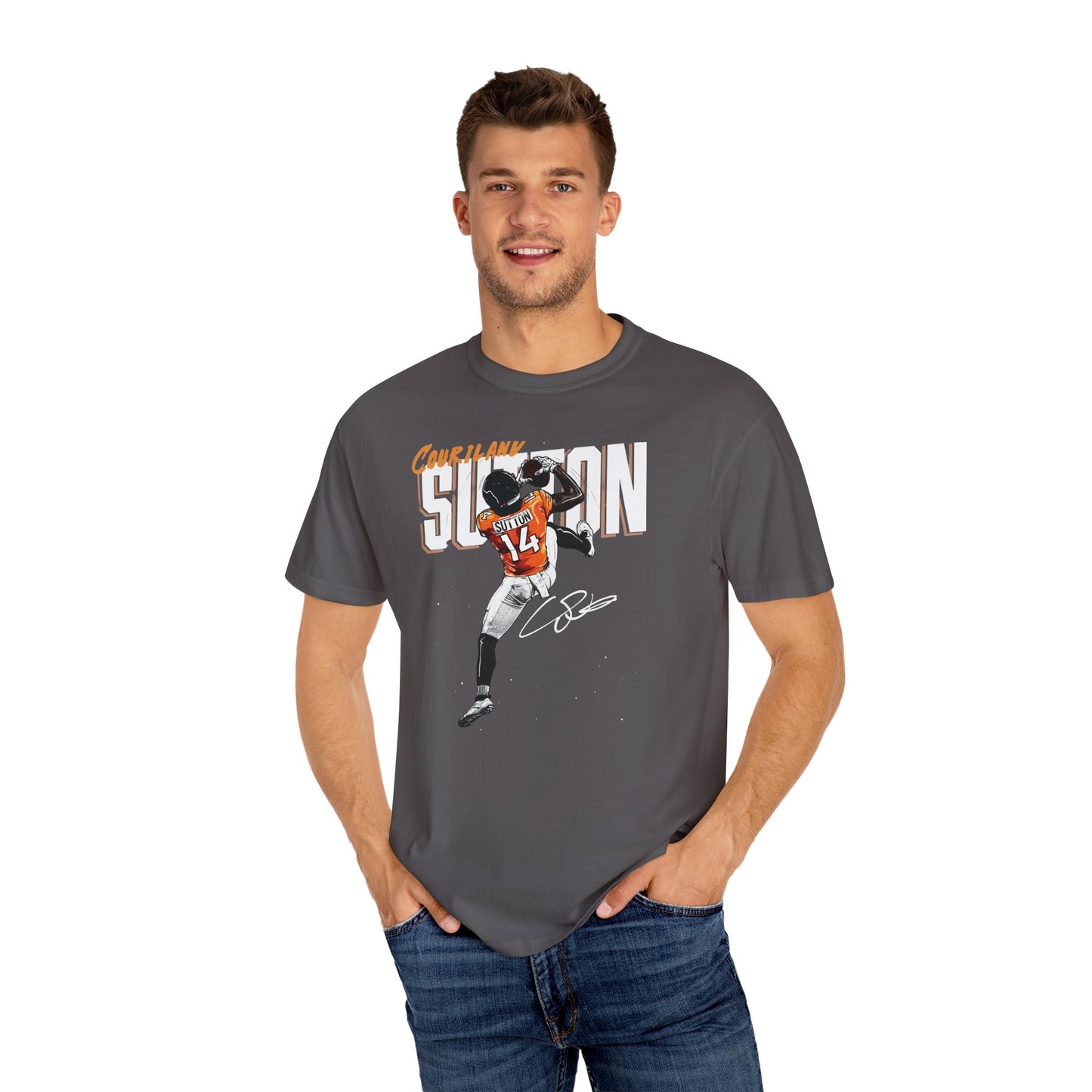 Courtland Sutton Signature Premium T-shirt