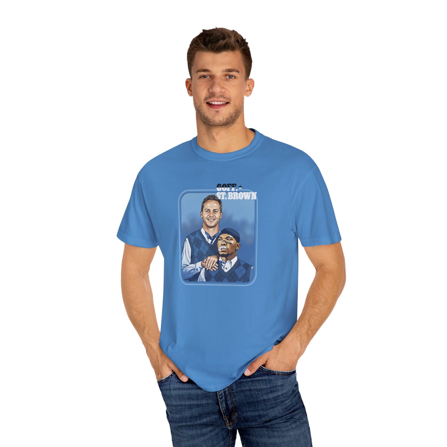 Goff & St. Brown Dynamic Duo Premium T-shirt