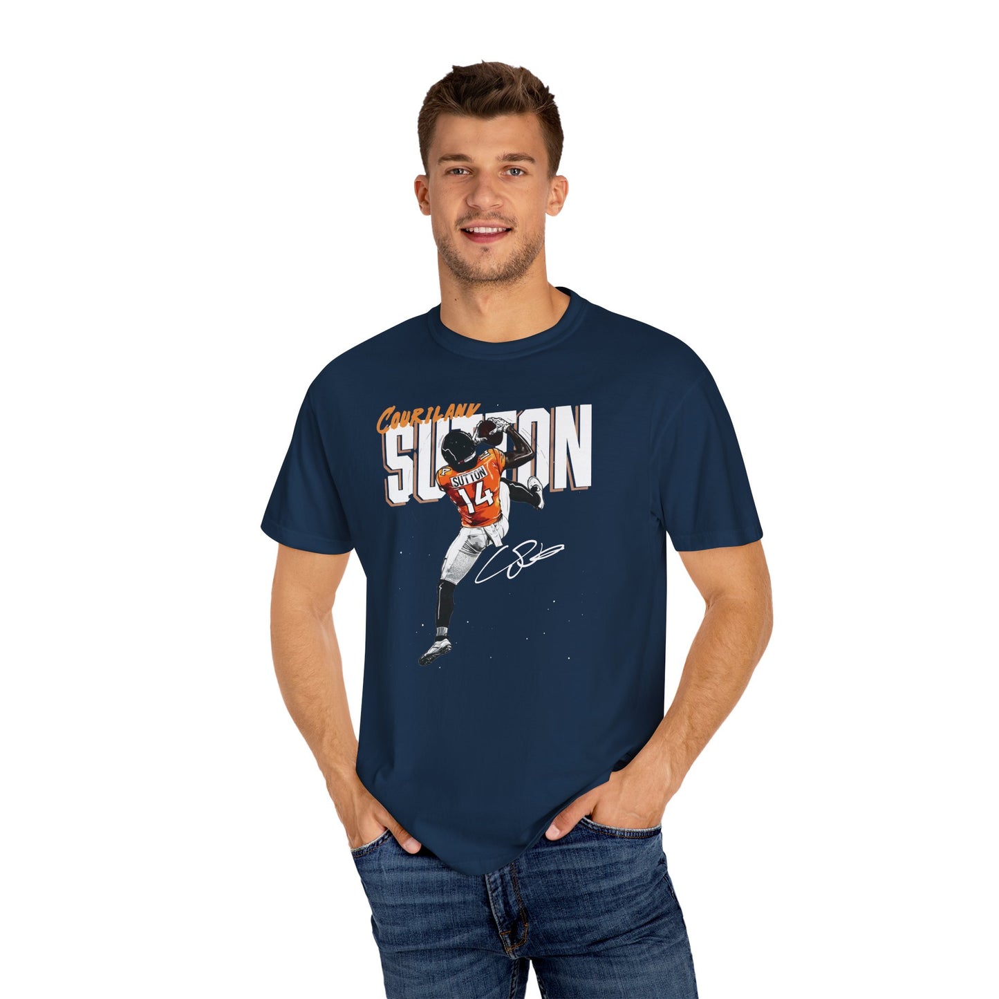 Courtland Sutton Signature Premium T-shirt