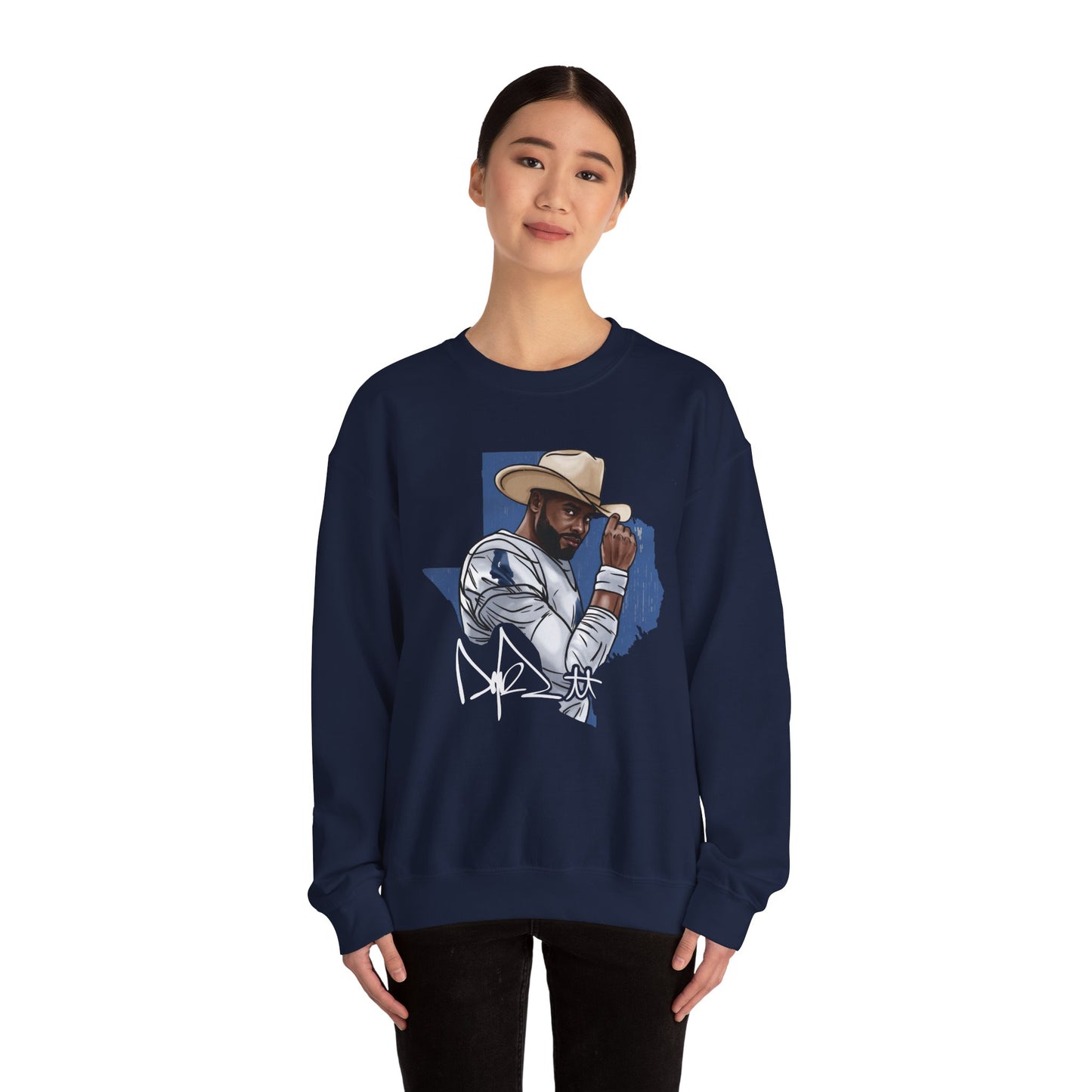 Dak Prescott Sweatshirt – Cowboys Star Edition