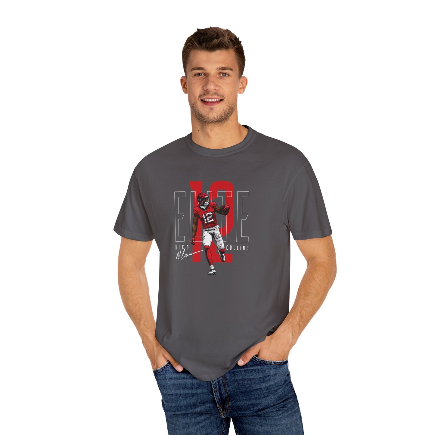 Nico Collins Signature Premium T-shirt