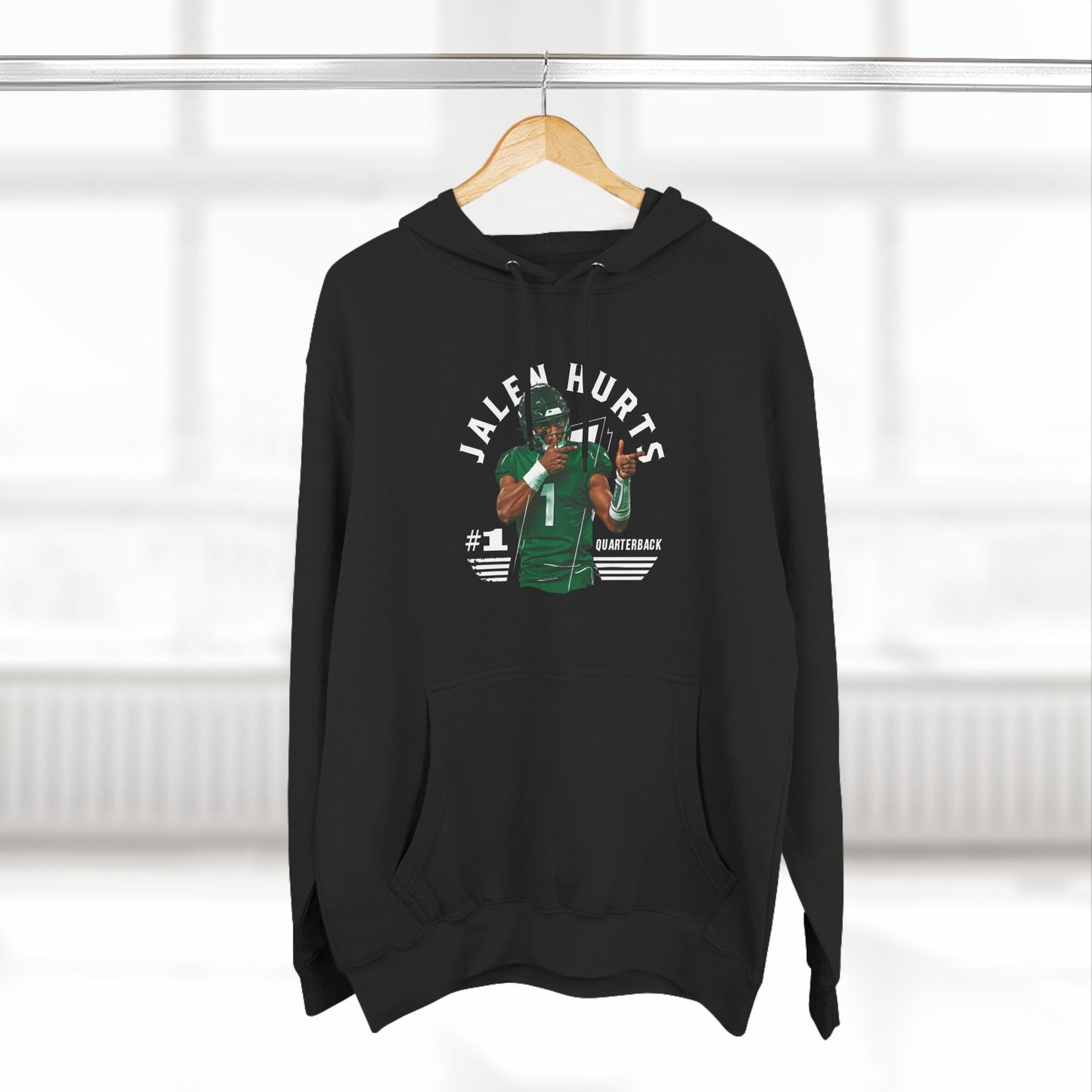 Eagles Triple Threat Hoodie – Hurts, Brown, and Smith Edition