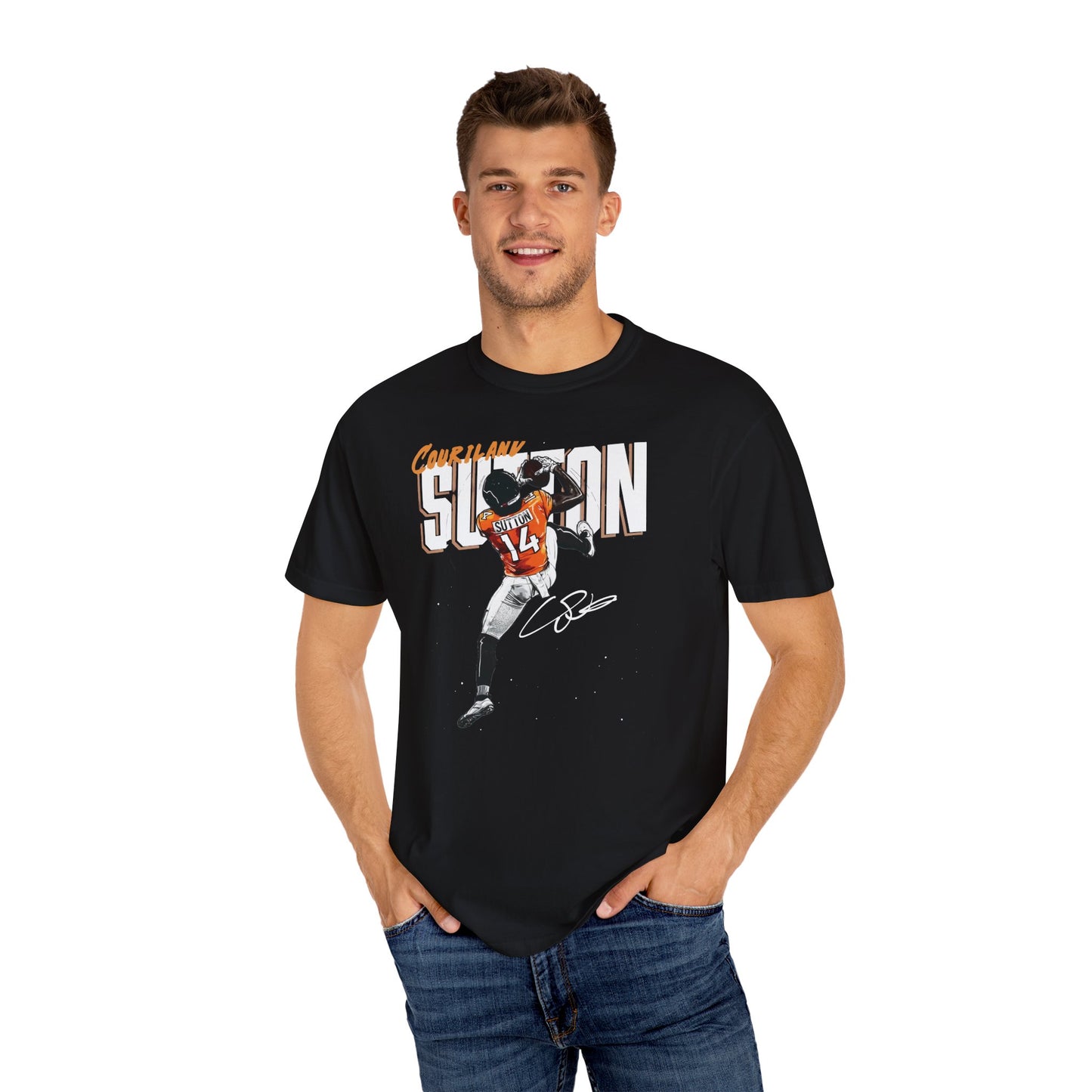 Courtland Sutton Signature Premium T-shirt