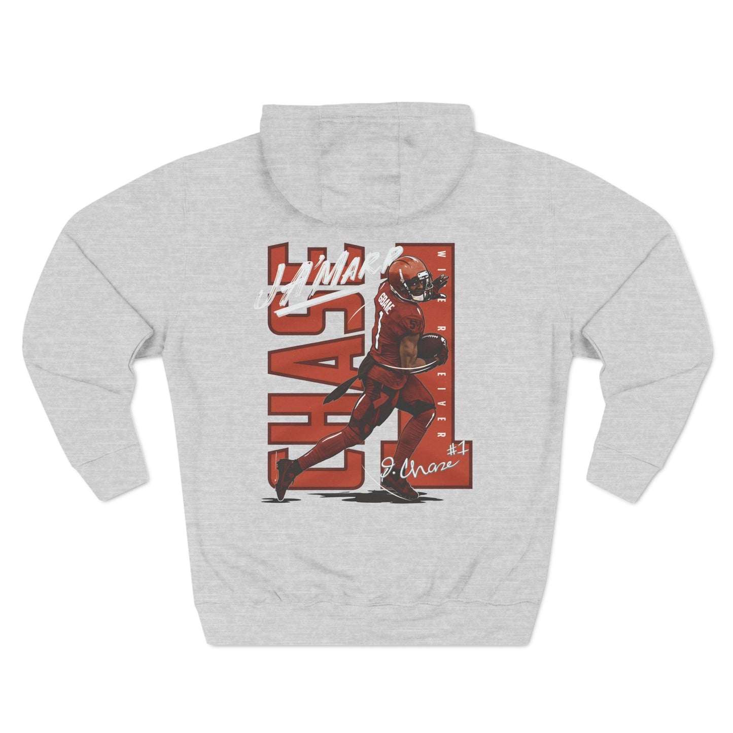 Jamar Chase Signature Hoodie – Bengals Edition