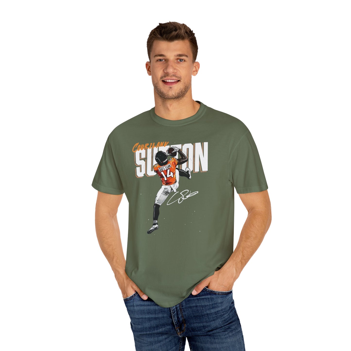 Courtland Sutton Signature Premium T-shirt