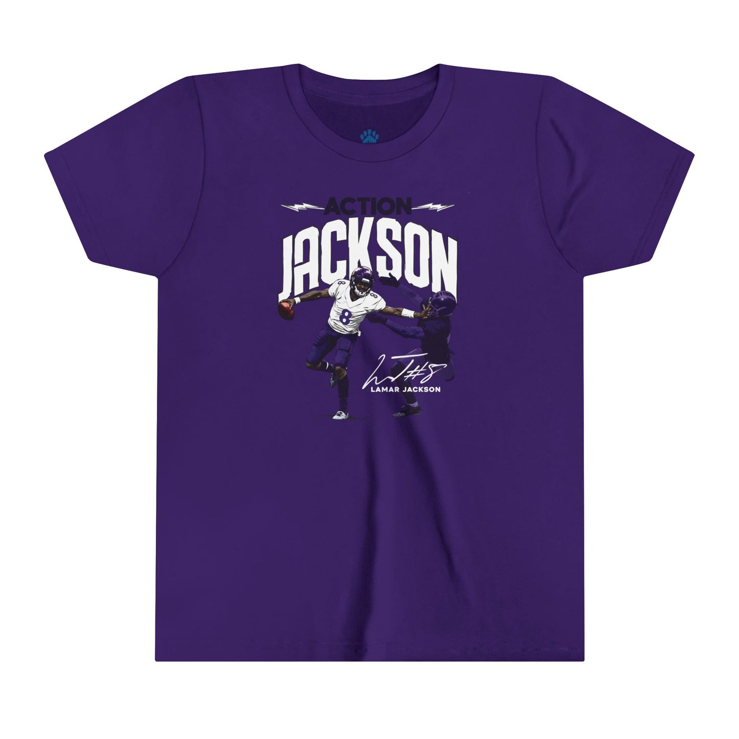 Action Jackson Youth T-shirt