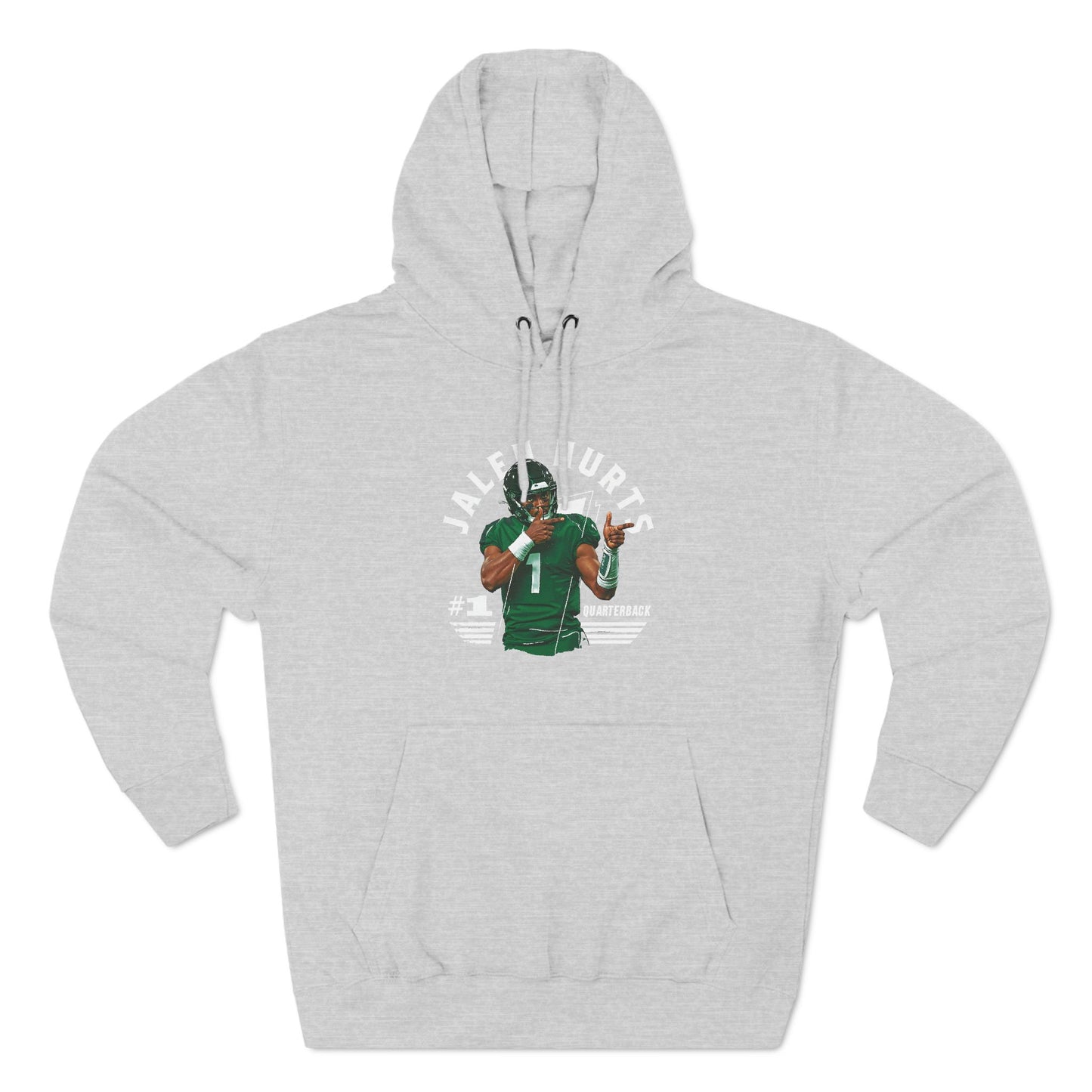 Eagles Triple Threat Hoodie – Hurts, Brown, and Smith Edition