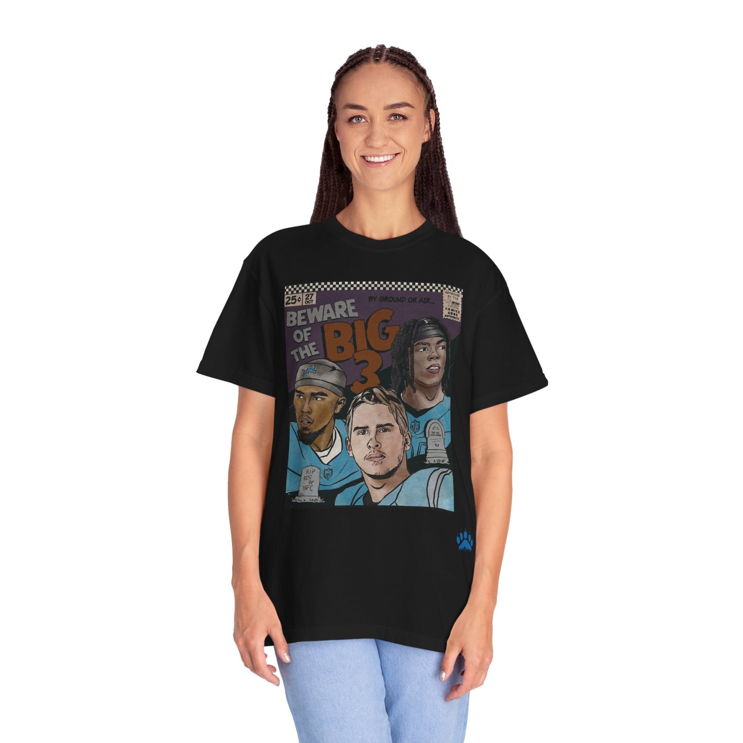 Detroit Triple Threat Premium T-shirt