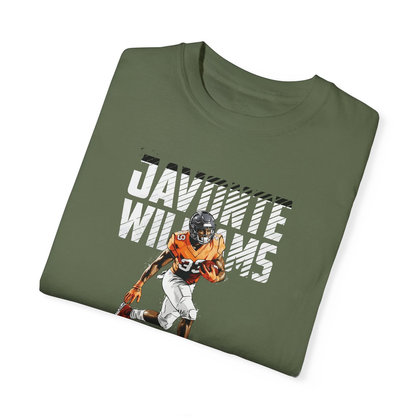 Javonte Williams Signature Premium T-shirt